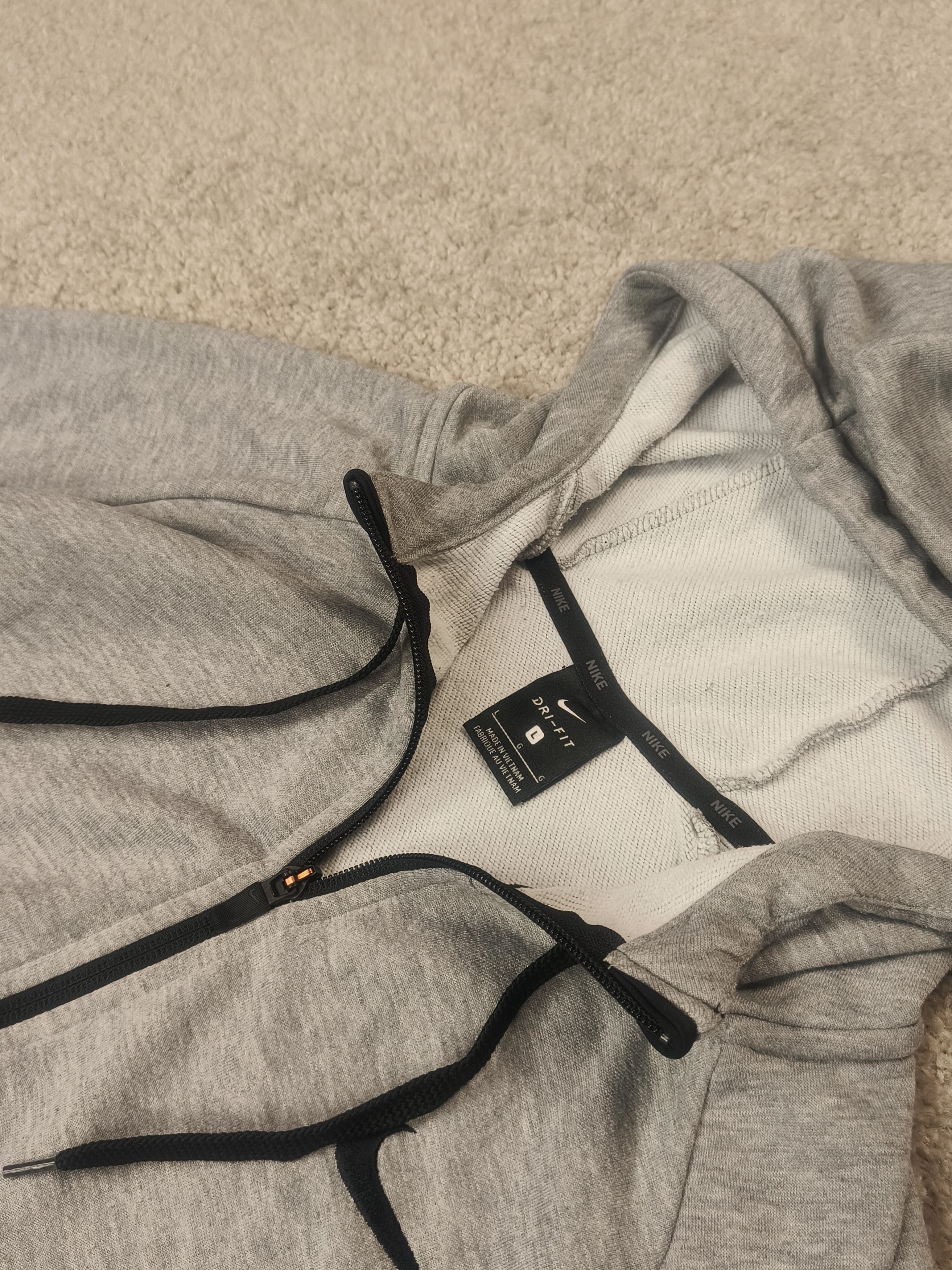 Nike Nike Dri-Fit Full Zip Training Therma-FIT Athletic Hoodie Size US L / EU 52-54 / 3 - 2 Thumbnail