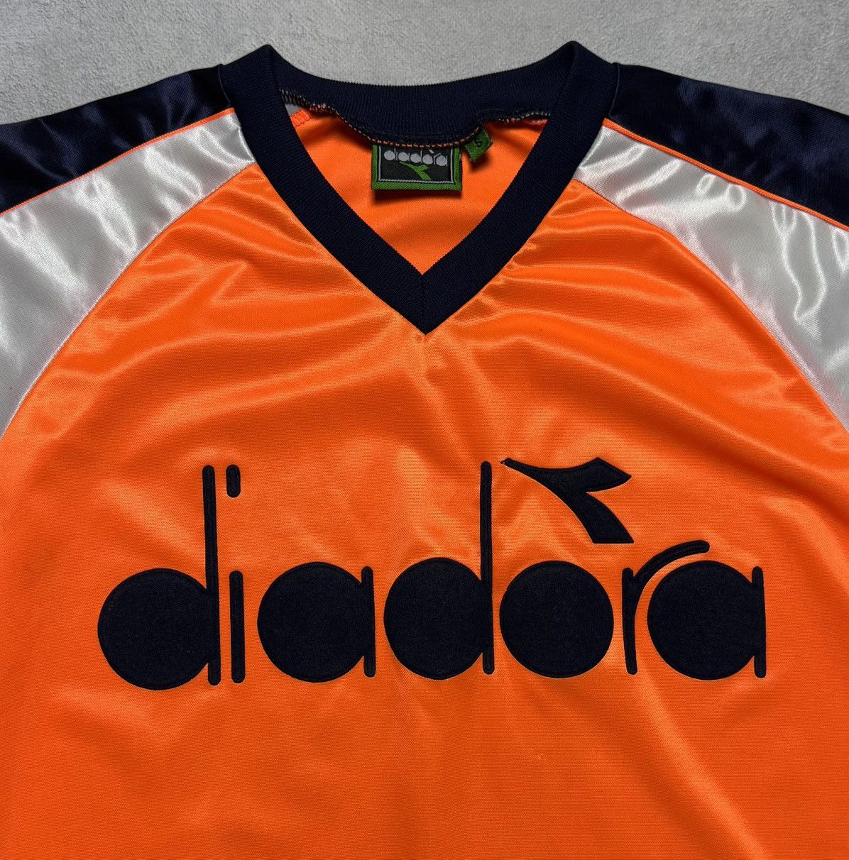 Diadora 1990s Vintage Diadora Football Shirt Soccer Jersey Big Logo Size US S / EU 44-46 / 1 - 5 Thumbnail