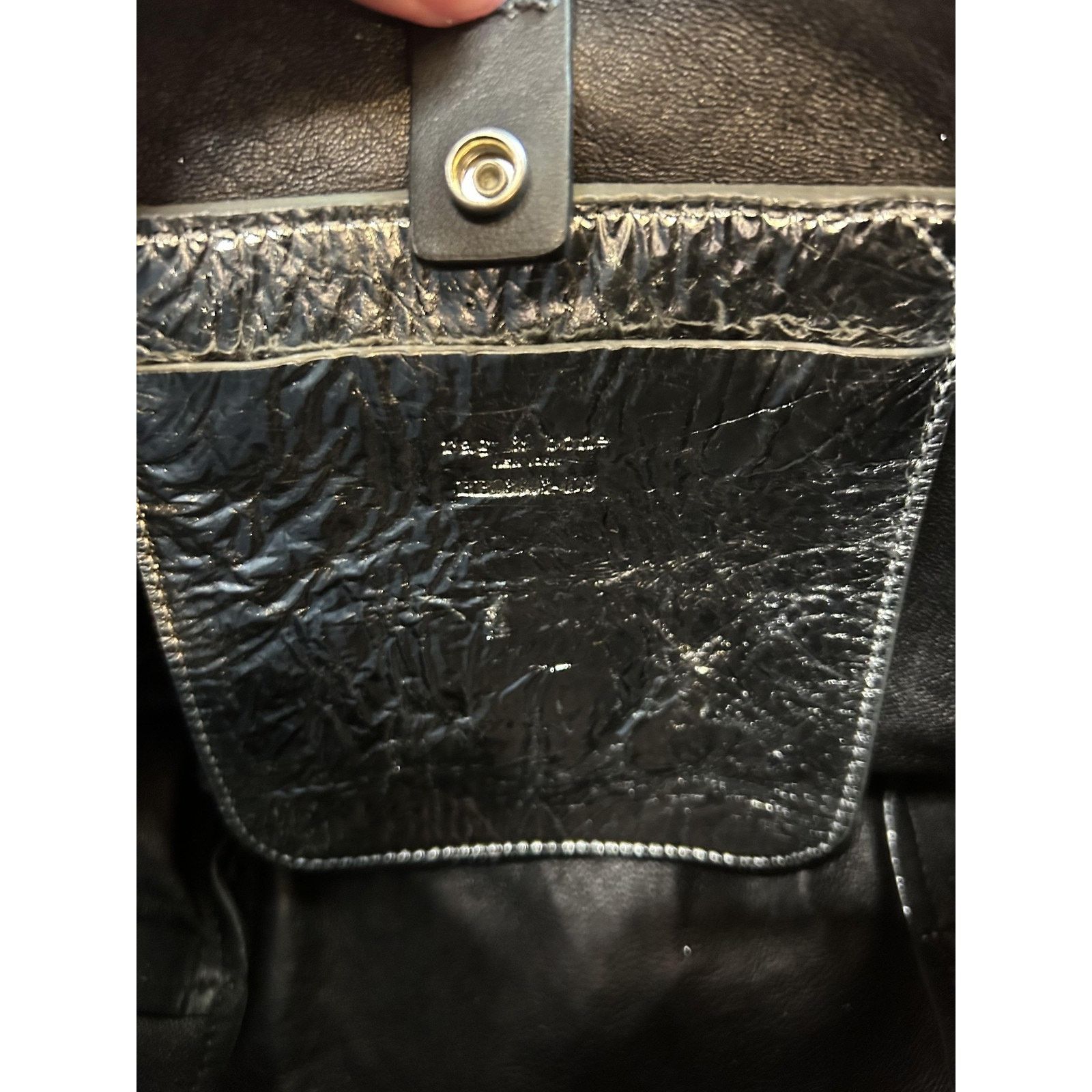 Rag & Bone Rag & Bone Crossbody Bag Metallic Textured Leather Size ONE SIZE - 5 Thumbnail