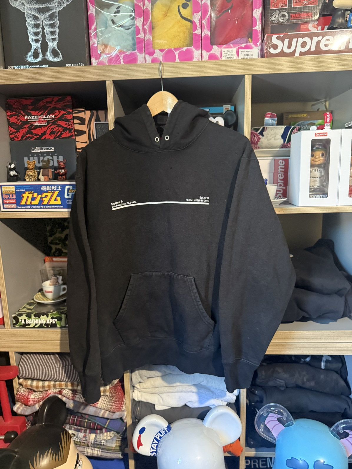 Supreme Supreme San Francisco Black Hoodie Size US M / EU 48-50 / 2 - 1 Thumbnail