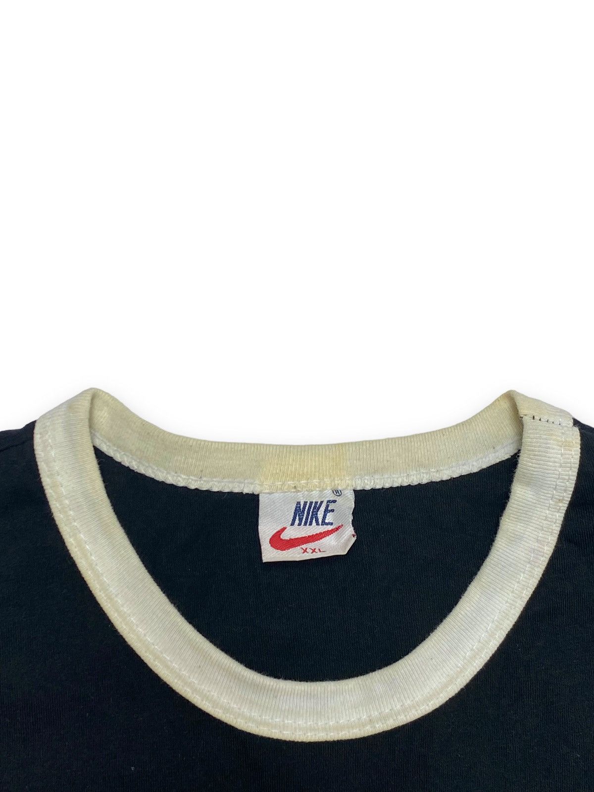 Other 90s Vintage !Bootleg NIKE Big Logo Black Skate T Shirt Size US L / EU 52-54 / 3 - 3 Thumbnail