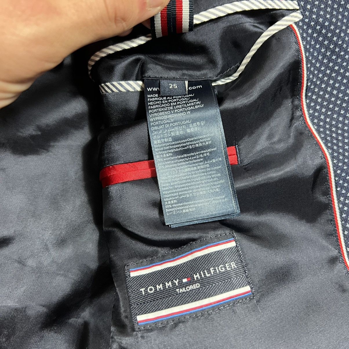 Other 🌀 Vintage Blue Tommy Hilfiger x Rick Owens Style Blazer Size 48L - 11 Thumbnail