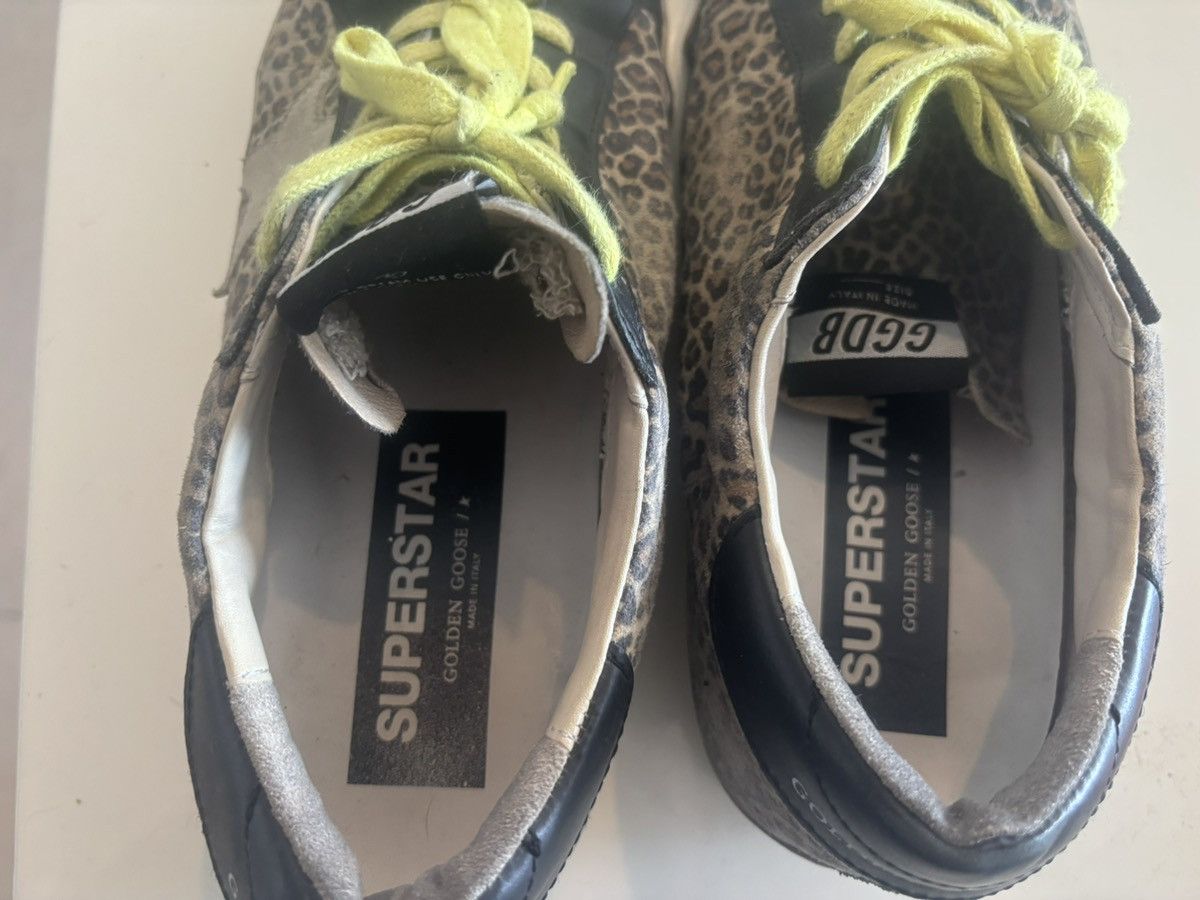 Golden Goose Golden Goose Superstar Leopard Print Sneakers – Size 7US Size US 7 / EU 40 - 4 Thumbnail