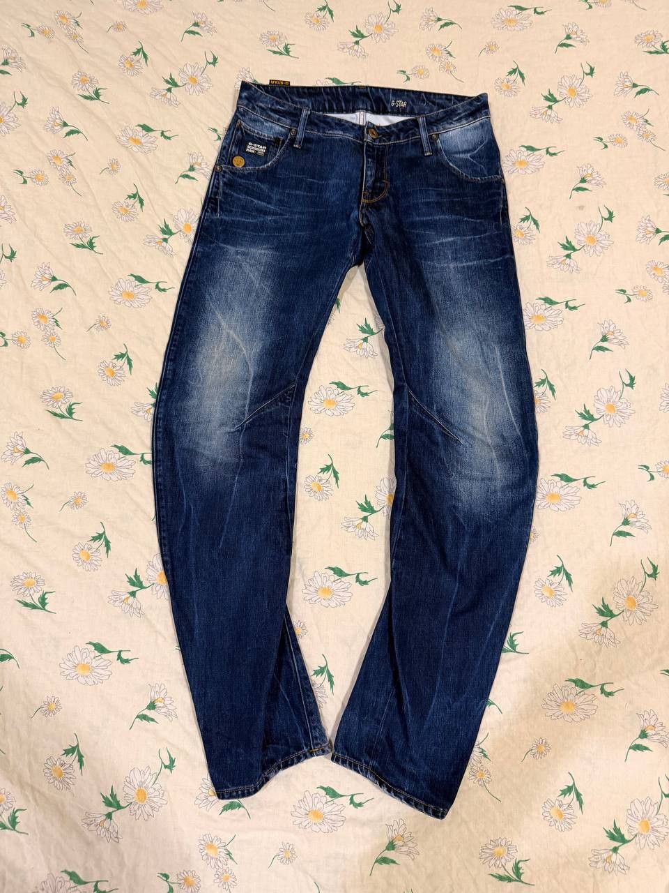 G-Star G-STAR 3301 SLIM Jeans Men Stretch Buttons Fly Size US 31 - 1 Thumbnail