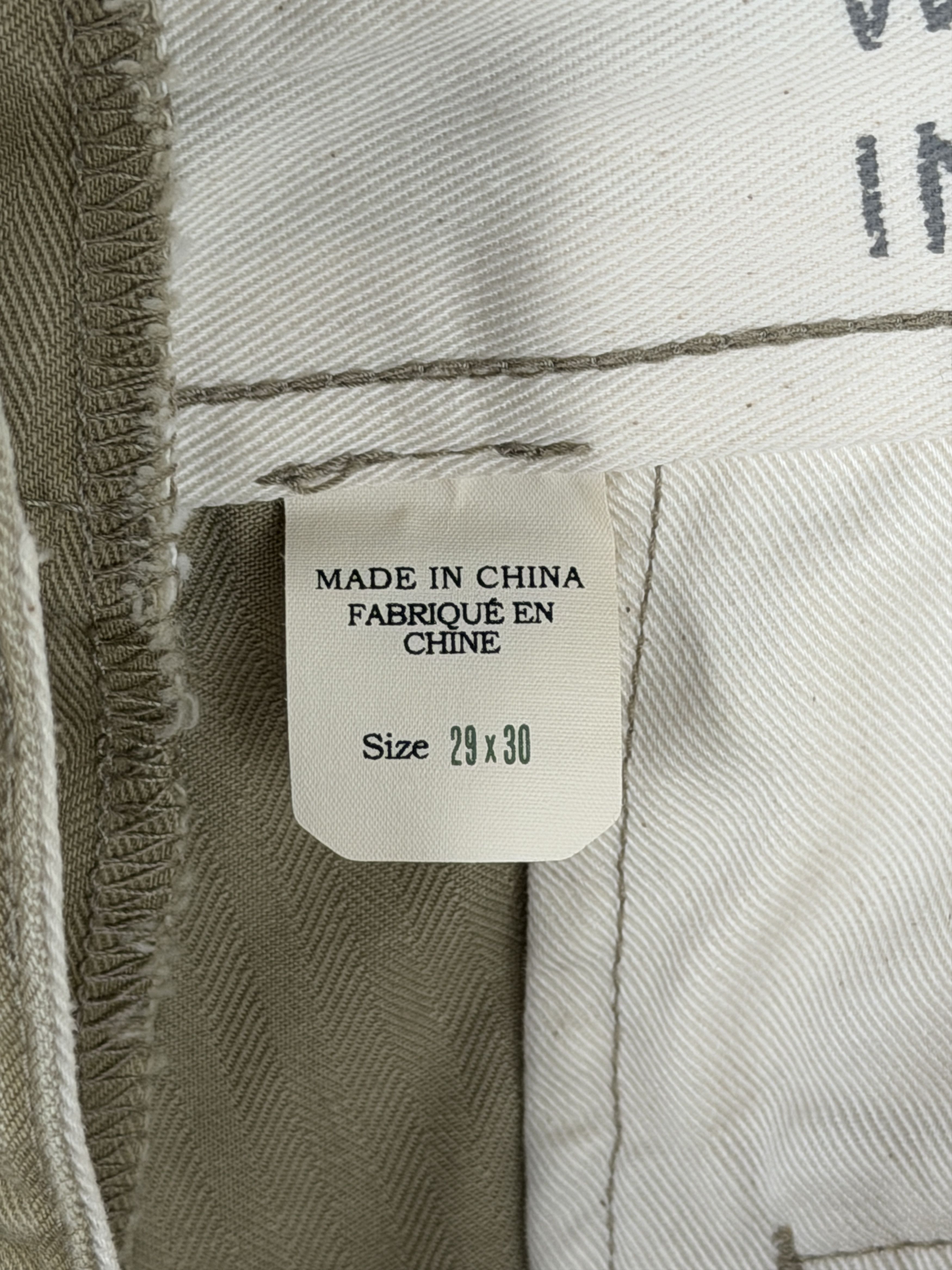 RRL Ralph Lauren Officer Distressed Herringbone Pant Size US 30 / EU 46 - 9 Thumbnail