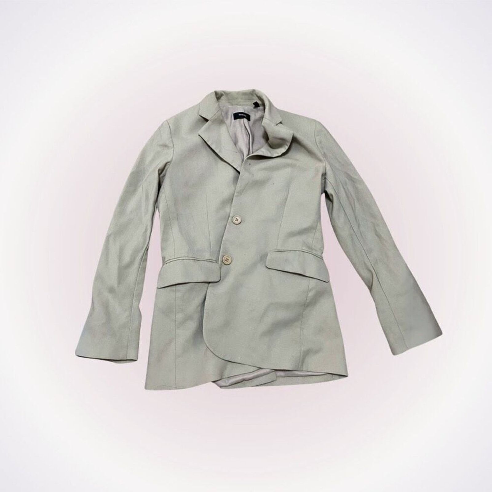 Theory Theory Neutral Tan Two-Button Blazer | Sz 4 Size S / US 4 / IT 40 - 1 Thumbnail
