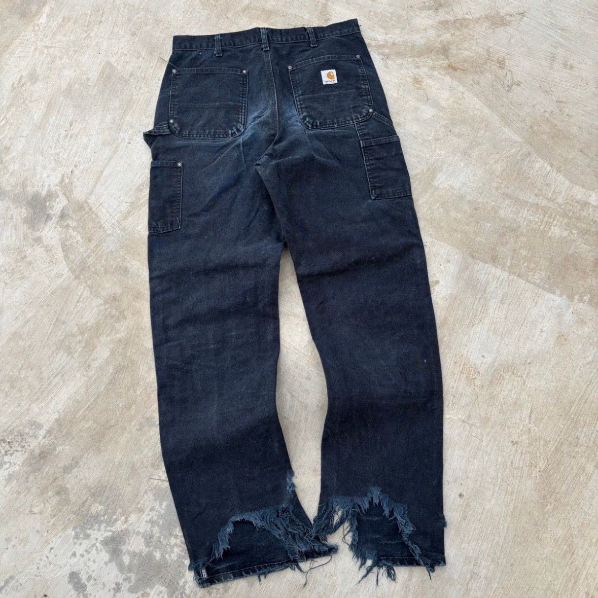 Carhartt Vintage 00s Thrashed Carhartt Double Knee Pant Size US 34 / EU 50 - 5 Thumbnail