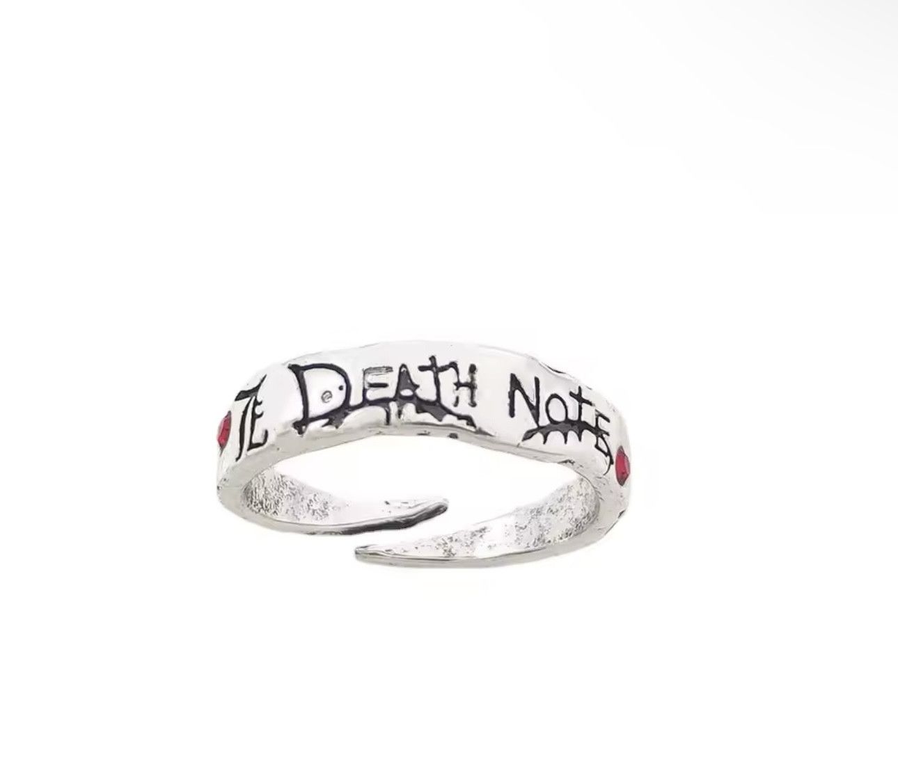 Jewelry × Vintage Anime Death Note Alloy Rings Size ONE SIZE - 6 Thumbnail