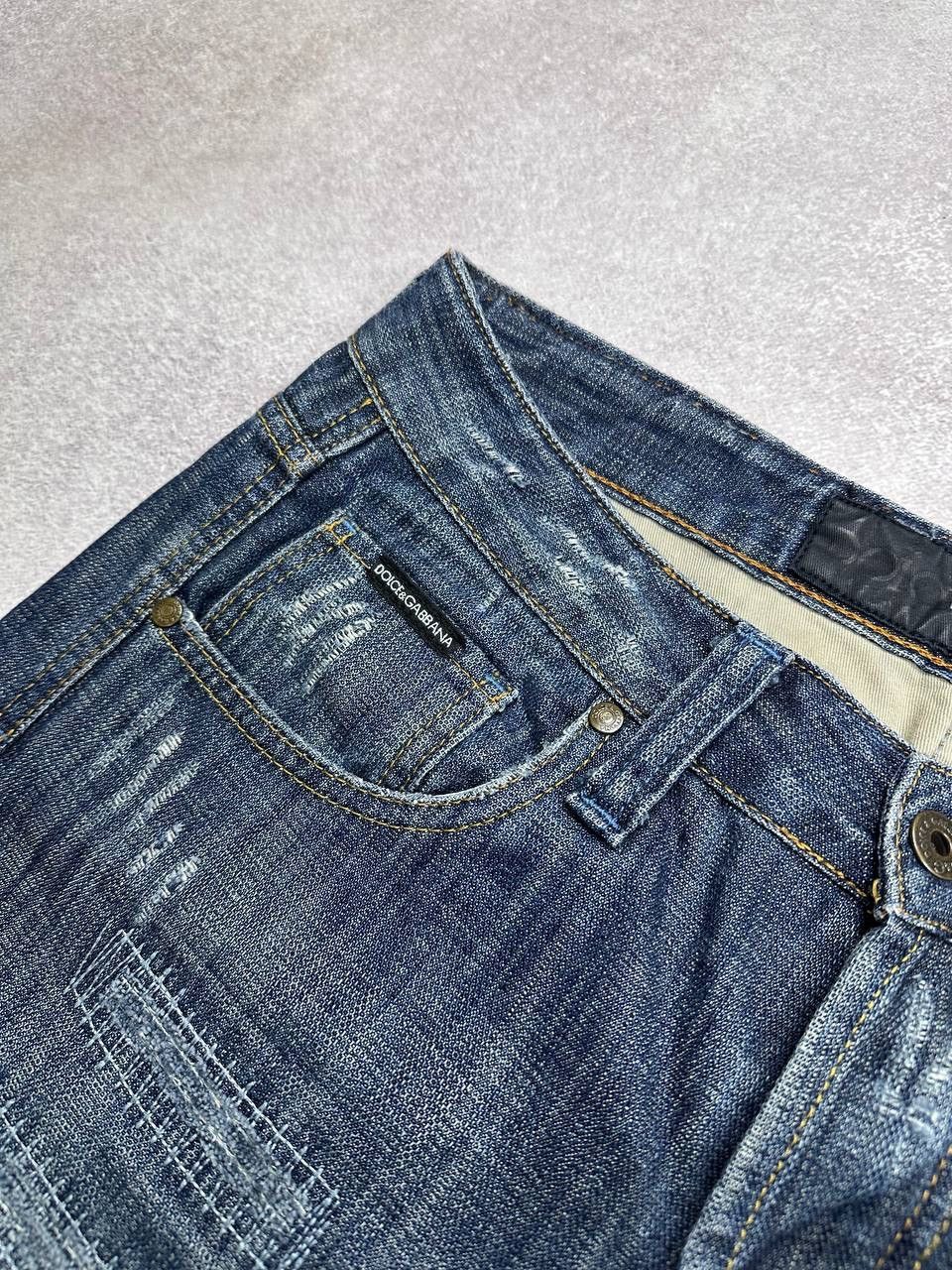 Dolce & Gabbana Vintage Dolce&Gabbaba Flared Y2K Avantgarde Jeans 32 Size US 32 / EU 48 - 4 Thumbnail