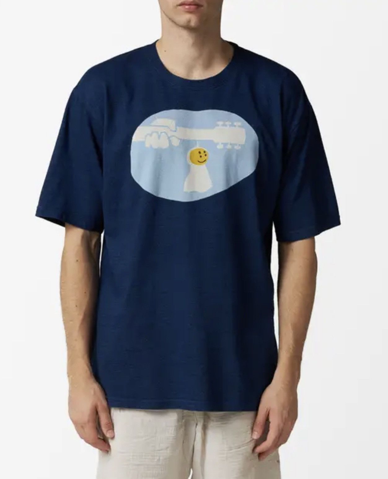 Kapital Kapital Woodstock Smiley Tee Size US M / EU 48-50 / 2 - 2 Thumbnail