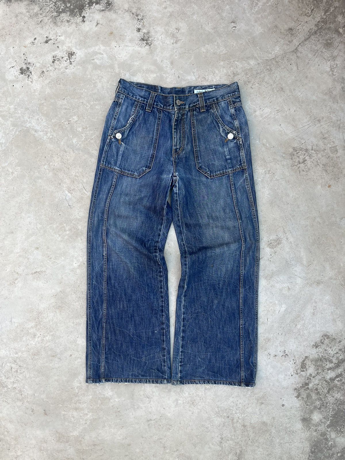Vintage Y2K UO2LAND JEANS Size US 34 / EU 50 - 2 Thumbnail