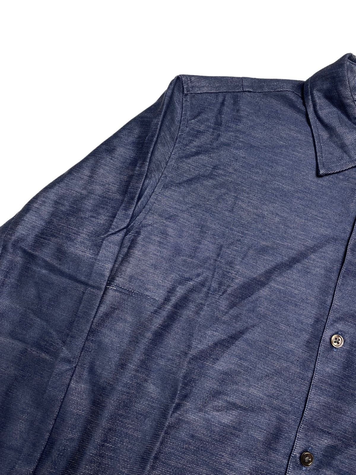 If Six Was Nine × Le Grande Bleu (L.G.B.) × Tornado Mart 2000s Tornado Mart - Iridescent Button Shirt Size US L / EU 52-54 / 3 - 5 Thumbnail