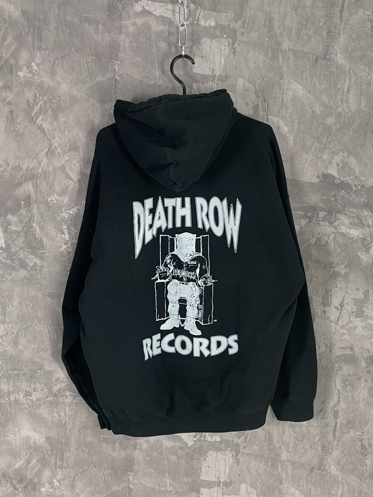 Vintage Death Row Records Big Logo Hoodie