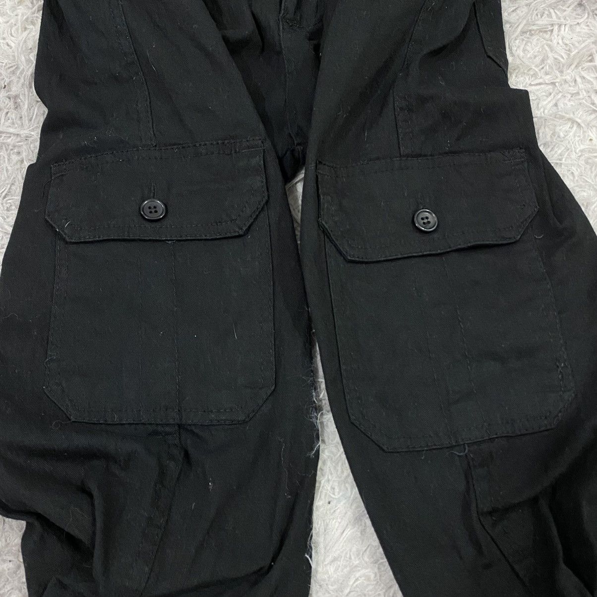 Dickies × Vintage Dickies black cargo pocket pant stretch Size US 34 / EU 50 - 4 Thumbnail