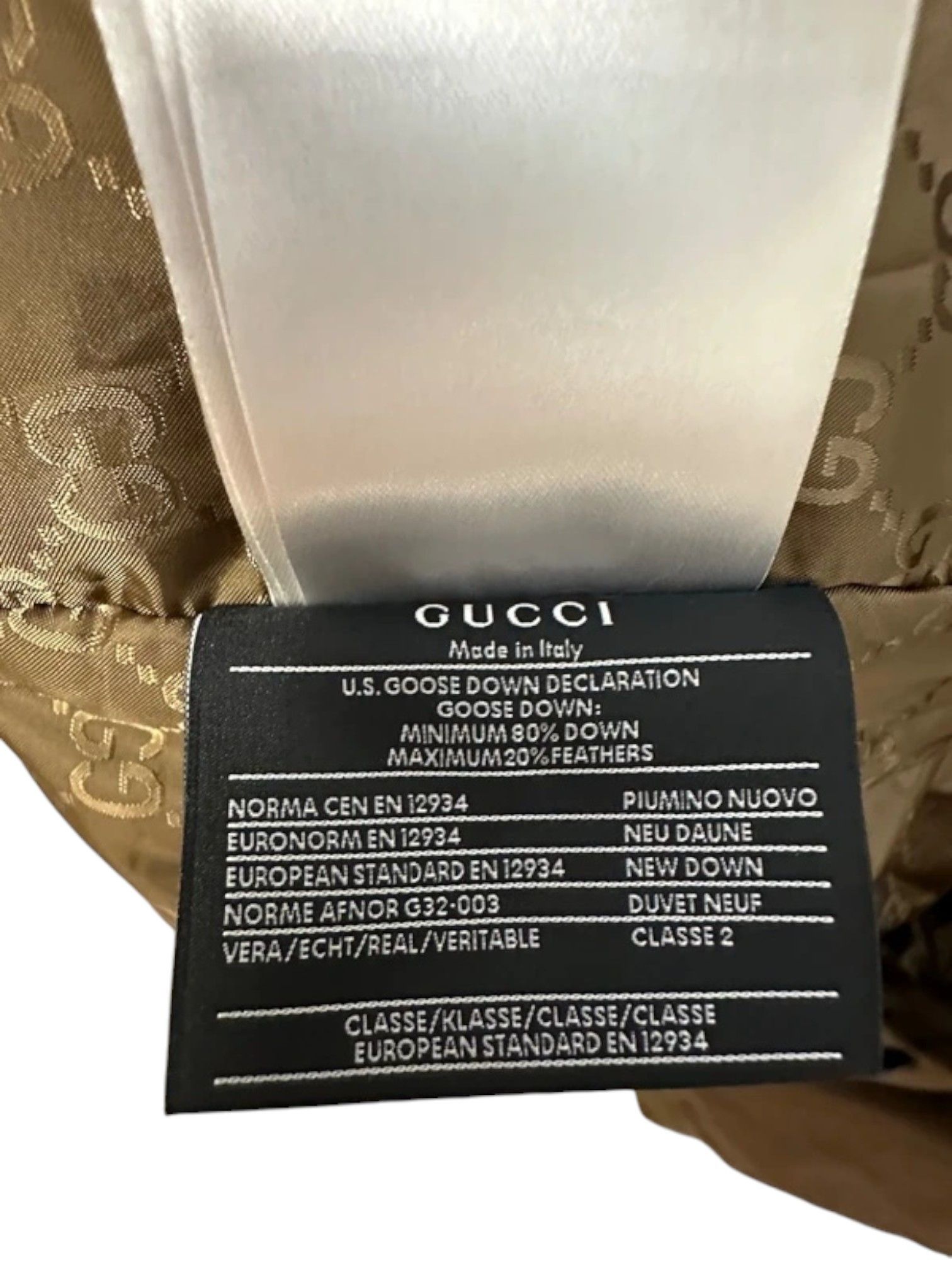 Gucci Gucci Goose Down Bomber Jacket with Blue Fox Fur Trim Size S / US 4 / IT 40 - 12 Thumbnail
