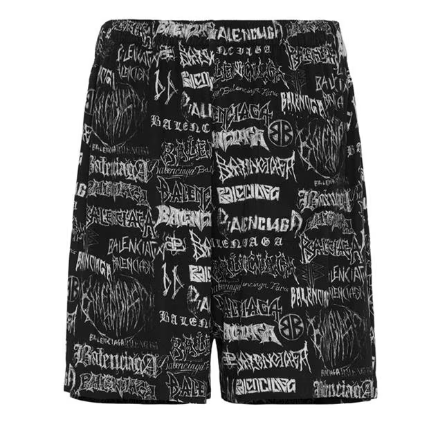 Balenciaga Metal Pyjama Shorts Size US 28 / EU 44 - 2 Thumbnail