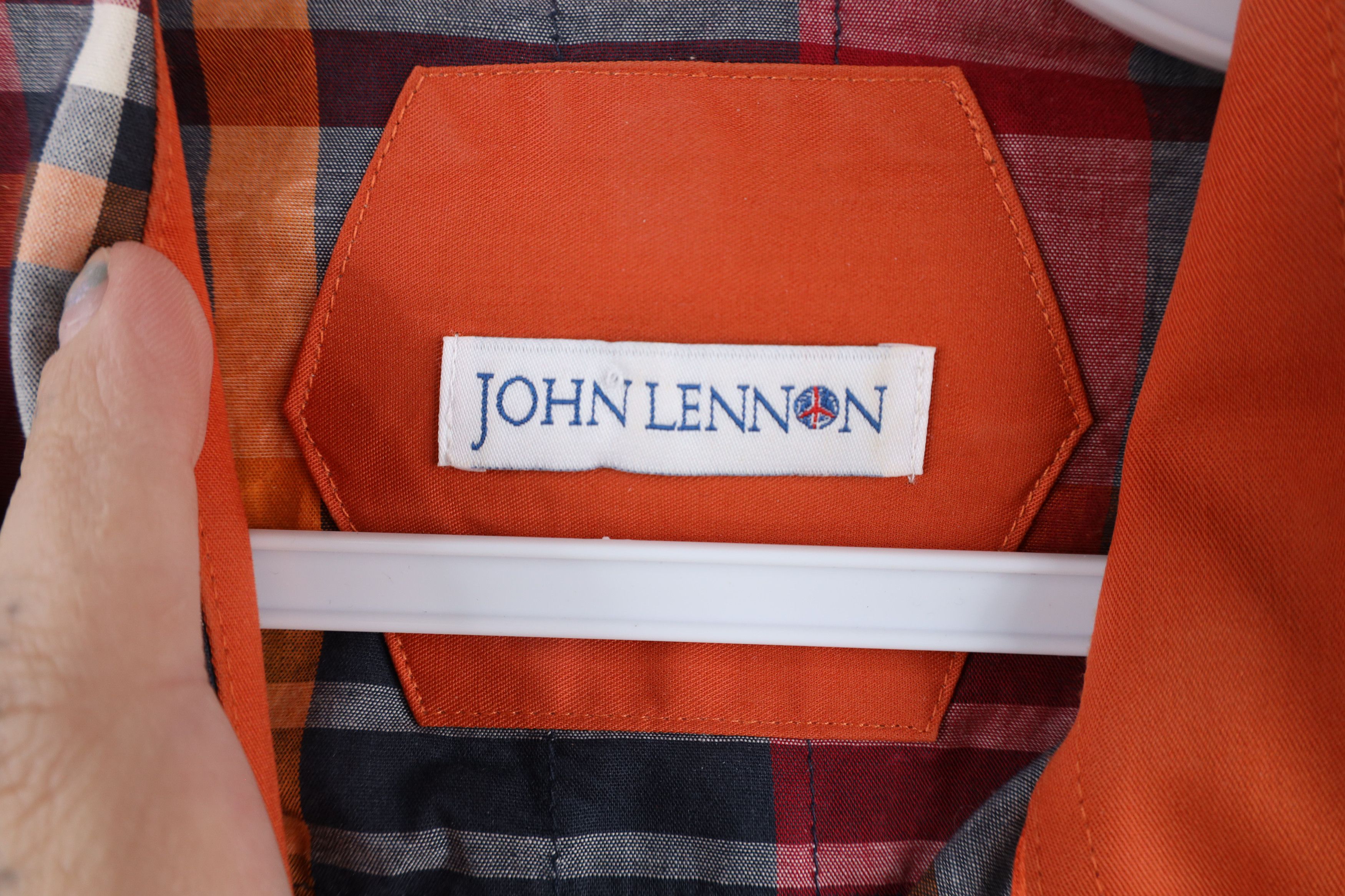 Vintage Vintage John Lennon Western Collared Button Shirt Plaid Size US M / EU 48-50 / 2 - 4 Thumbnail
