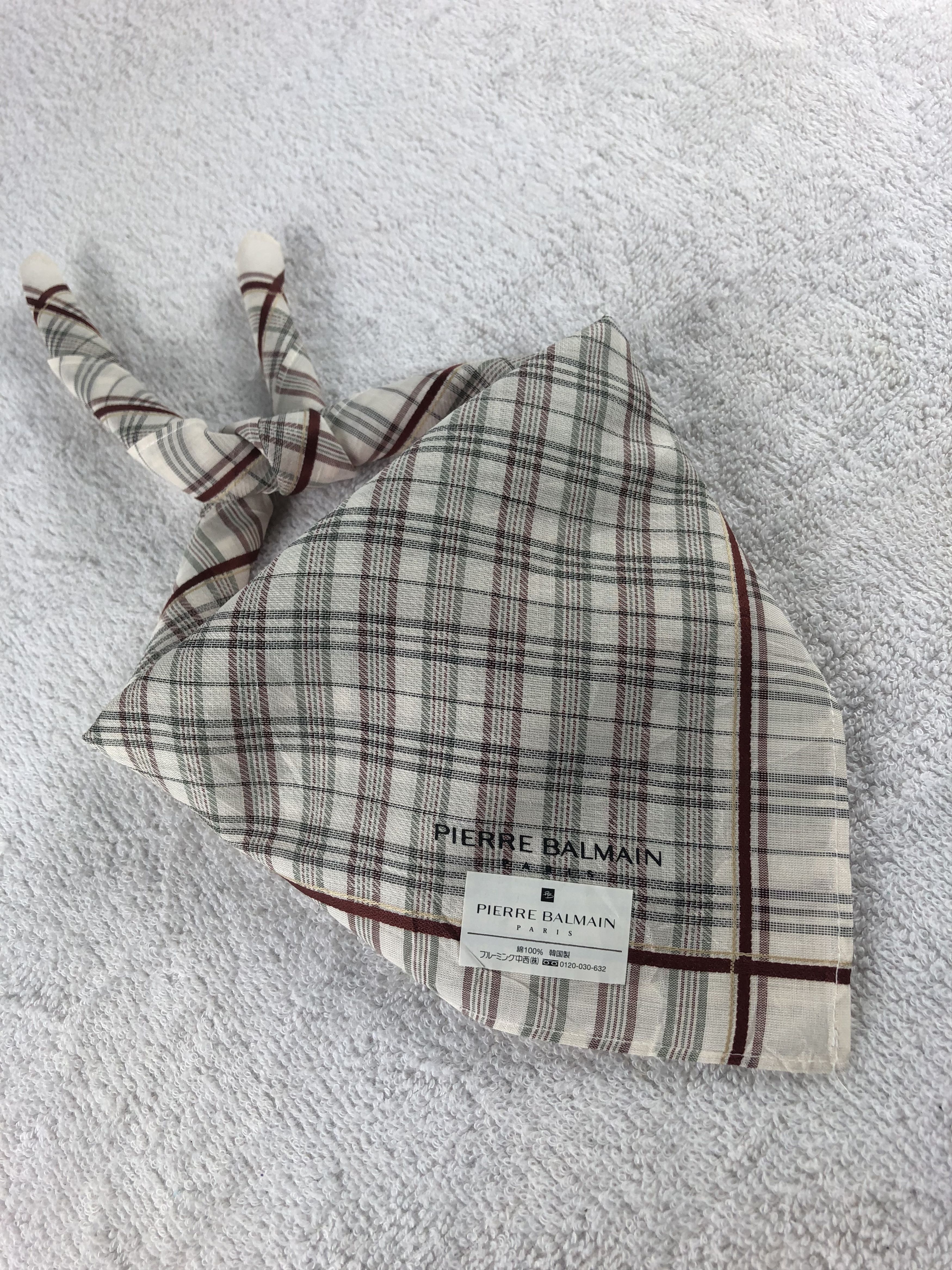 Pierre Balmain × Vintage Pierre Balmain Handkerchief / Bandana / Neckerchief Size ONE SIZE - 2 Thumbnail