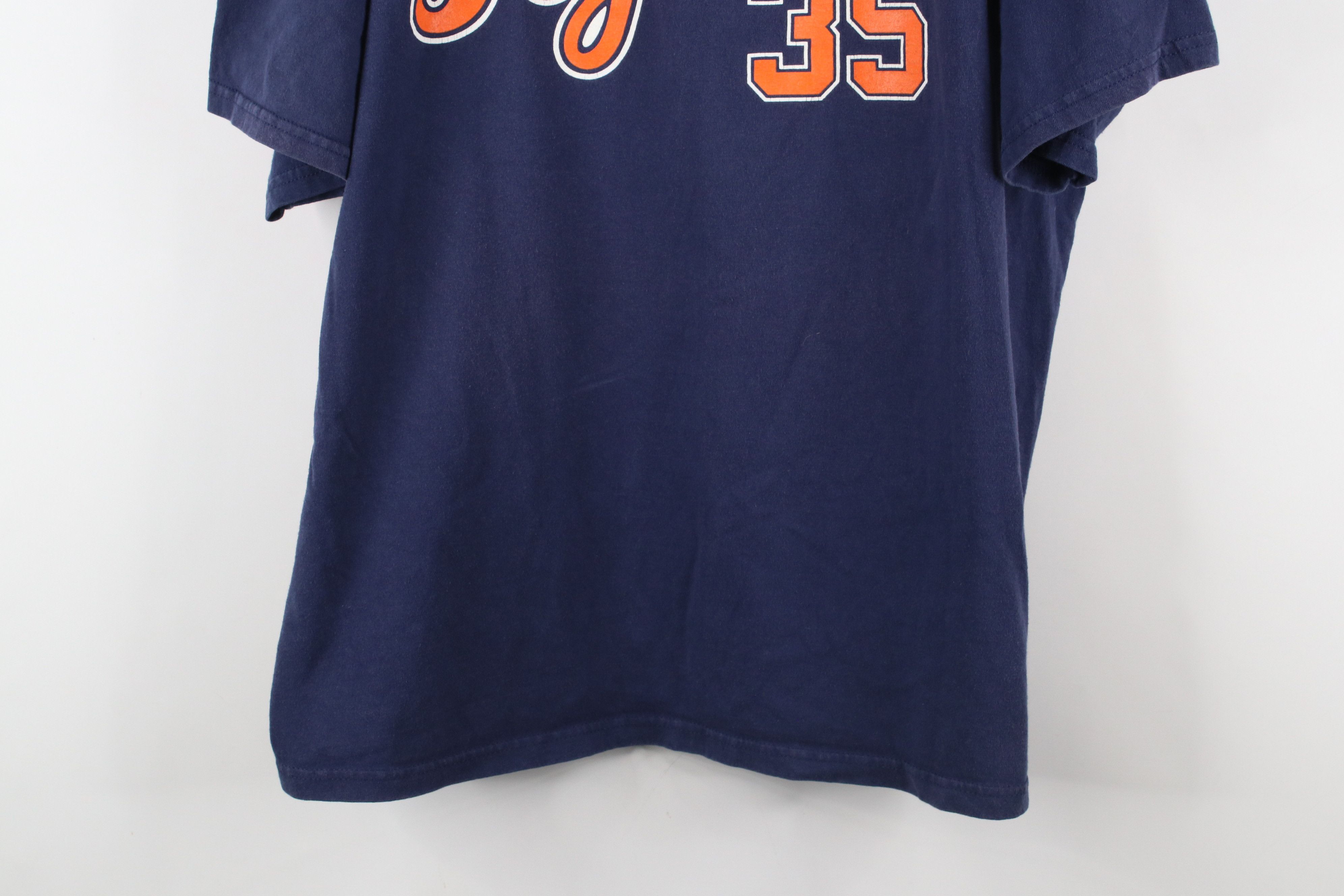 Vintage Vintage Y2K Justin Verlander Tigers Baseball T-Shirt Blue Size US XL / EU 56 / 4 - 3 Thumbnail