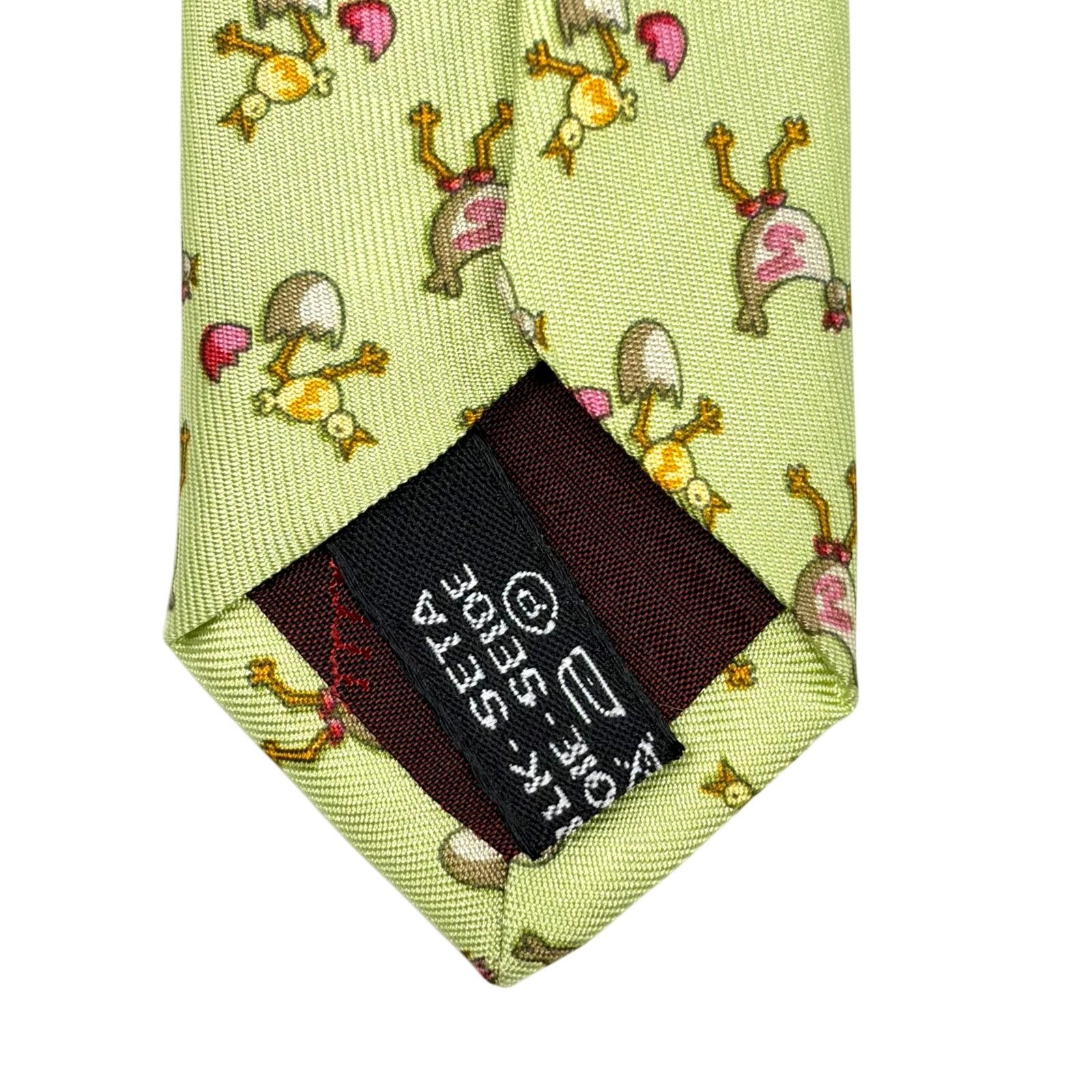 Salvatore Ferragamo Salvatore Ferragamo ‘Chicken’ Tie Size ONE SIZE - 10 Thumbnail