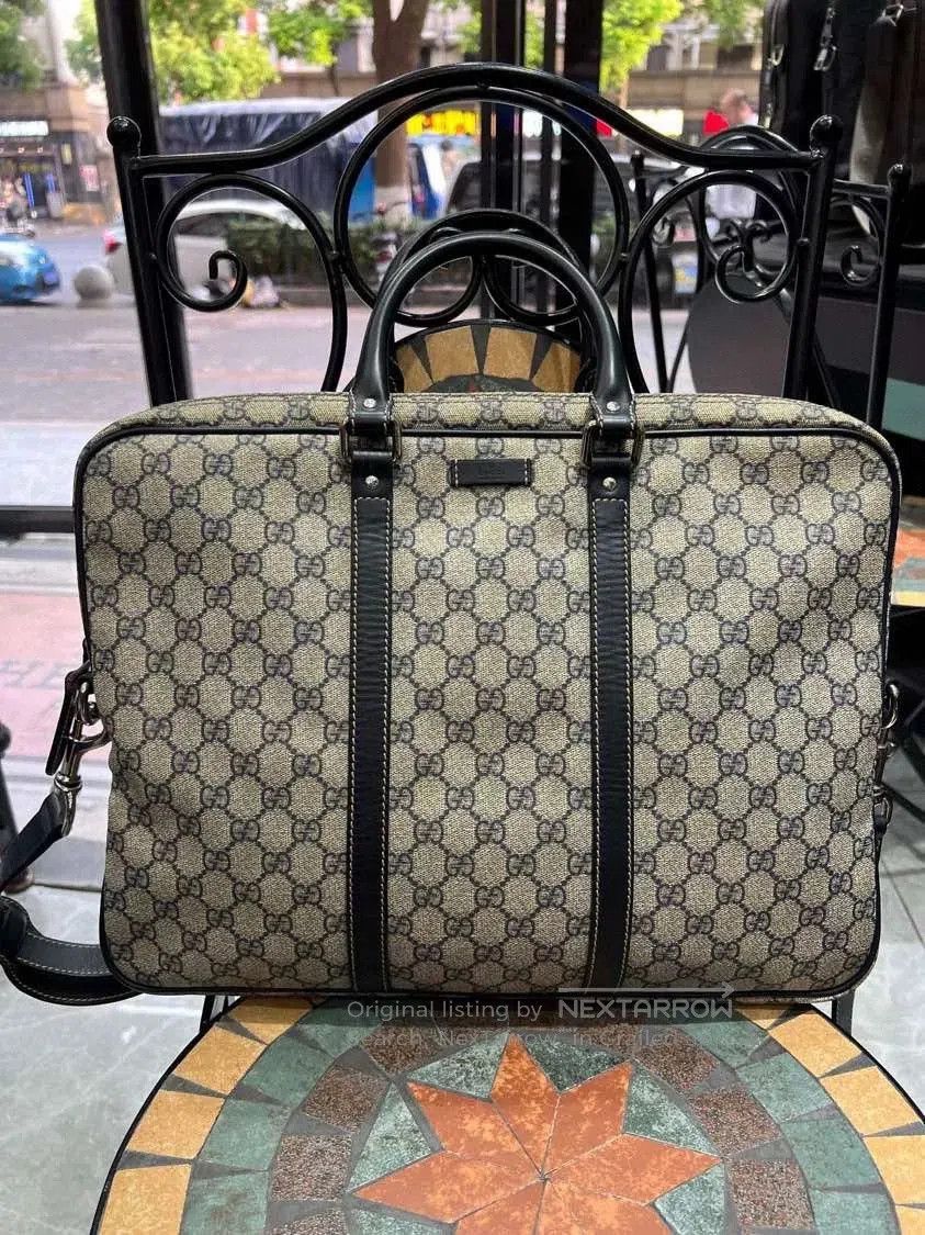 Gucci Gucci Classic GG Monogram Briefcase Crossbody. Size ONE SIZE - 4 Thumbnail