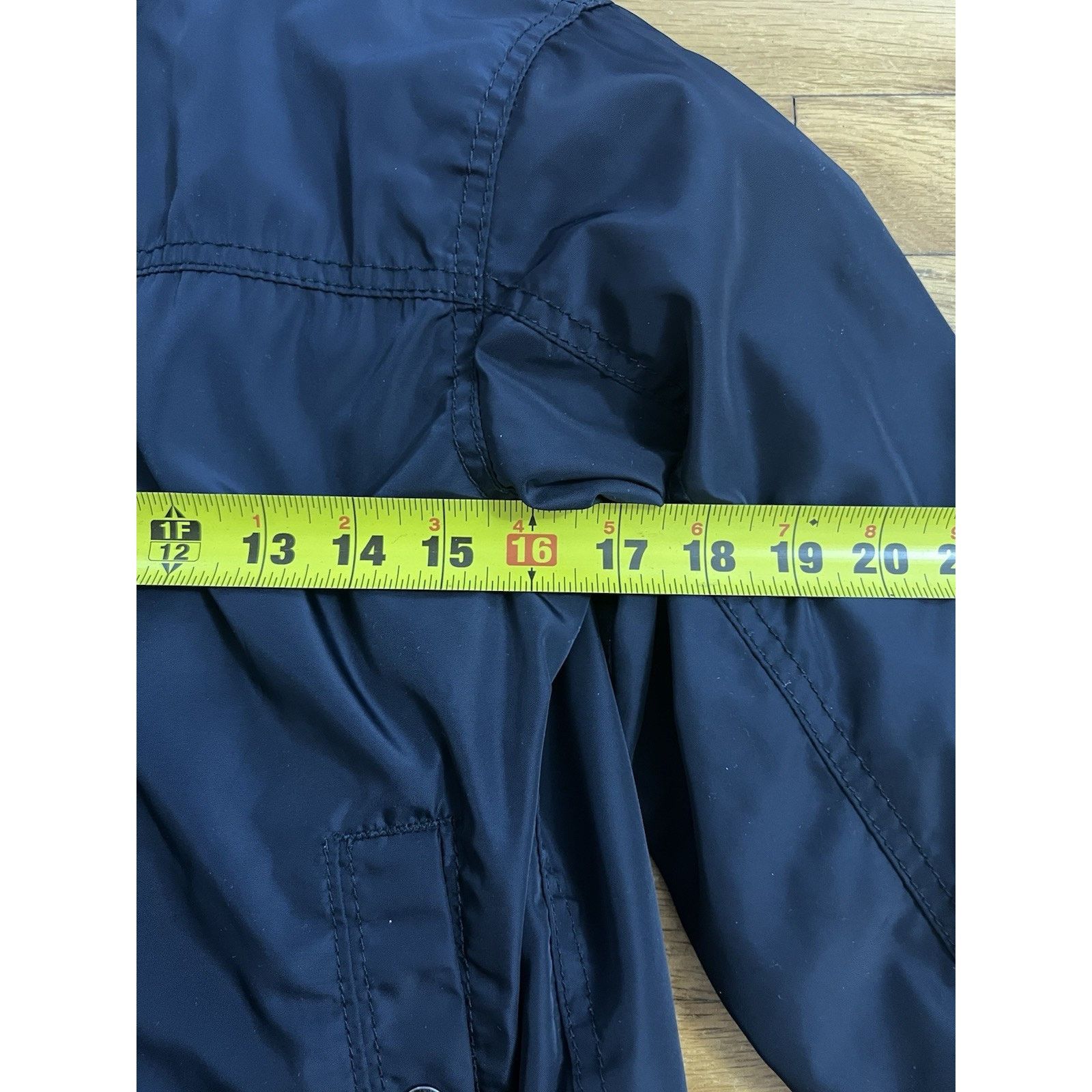 Gap Gap Full Zip Navy Reversible Plaid Pattern Size 8 A001956 Size ONE SIZE - 9 Thumbnail