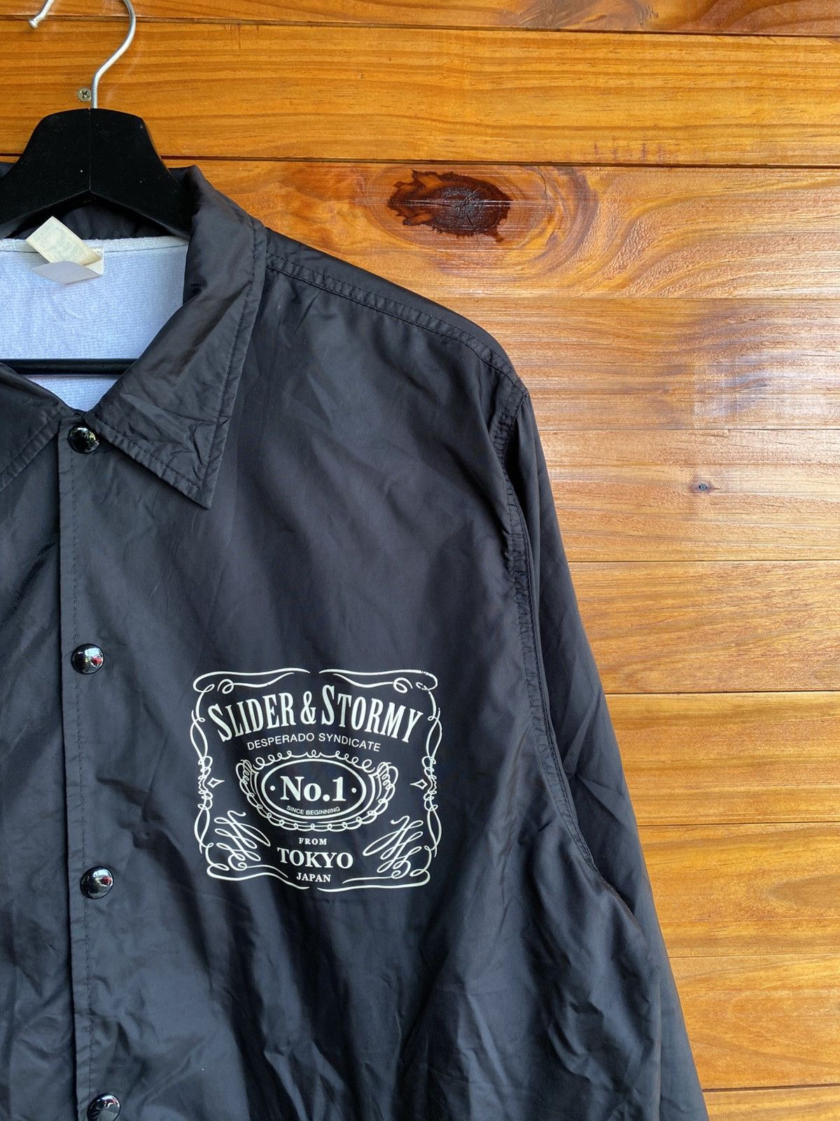 Japanese Brand Slider & Stormy Desperado Syndicate Coach Japan Streetwear Size US M / EU 48-50 / 2 - 6 Thumbnail