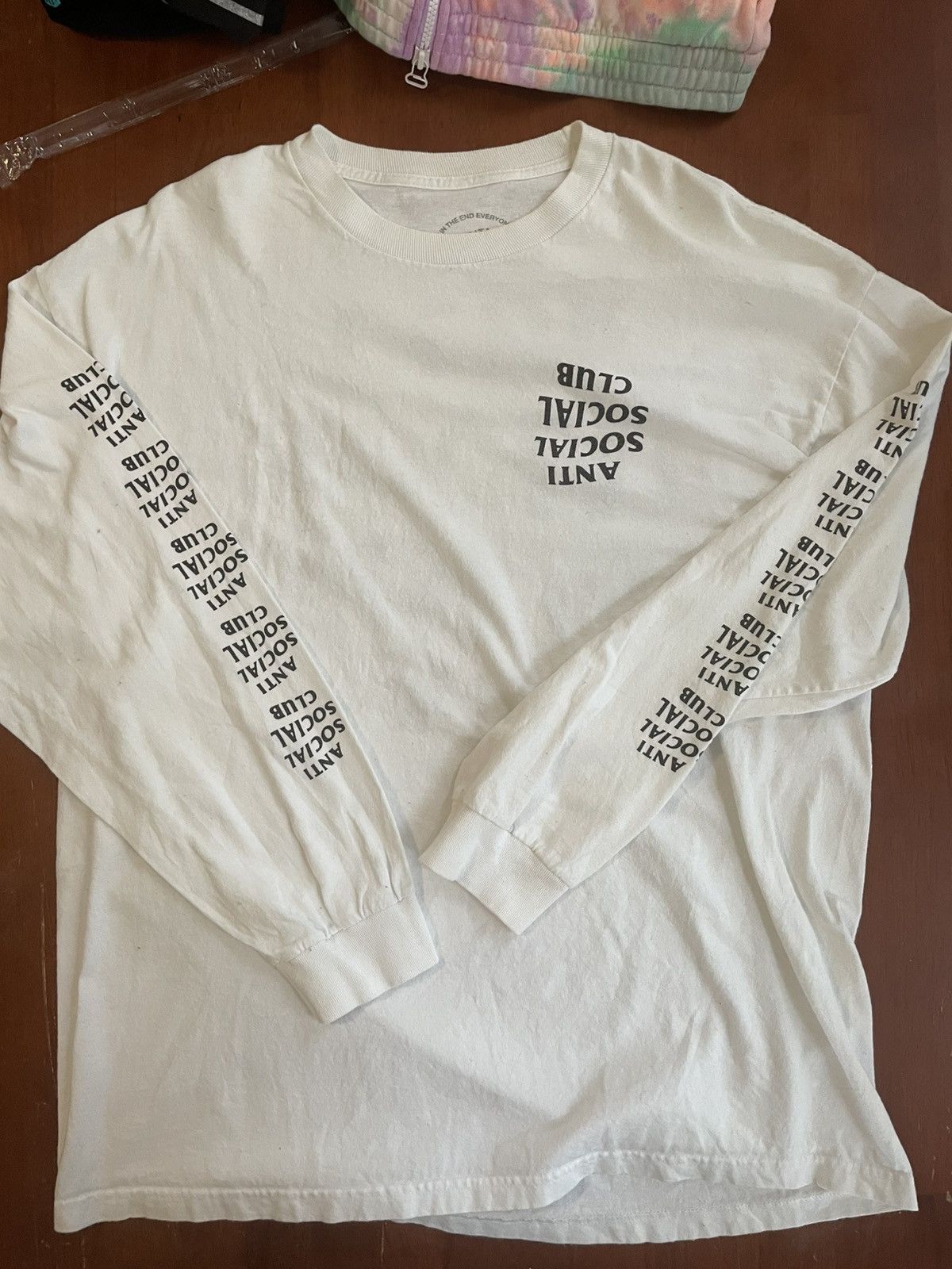 Anti Social Social Club Anti Social Social Club “Upside Down” Long Sleeve Tee XL Size US XL / EU 56 / 4 - 1 Thumbnail