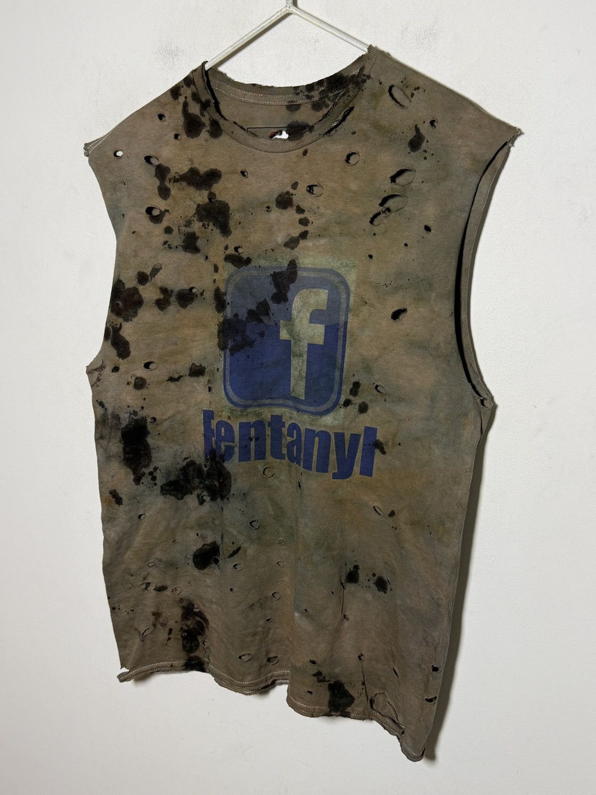 Seditionaries fentanyl thrashed sleeveless t shirt Size US M / EU 48-50 / 2 - 3 Thumbnail