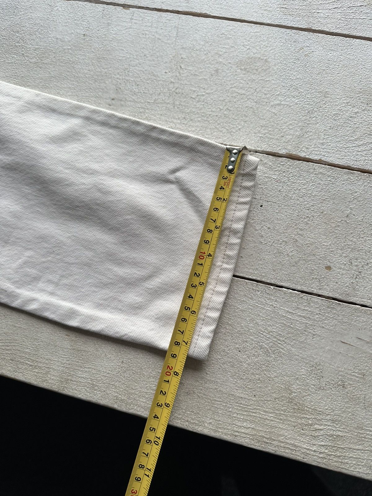 Levi's WHITE🚨Vintage 90s Levis Jeans 597 02 y2k Denim Size US 28 / EU 44 - 19 Thumbnail