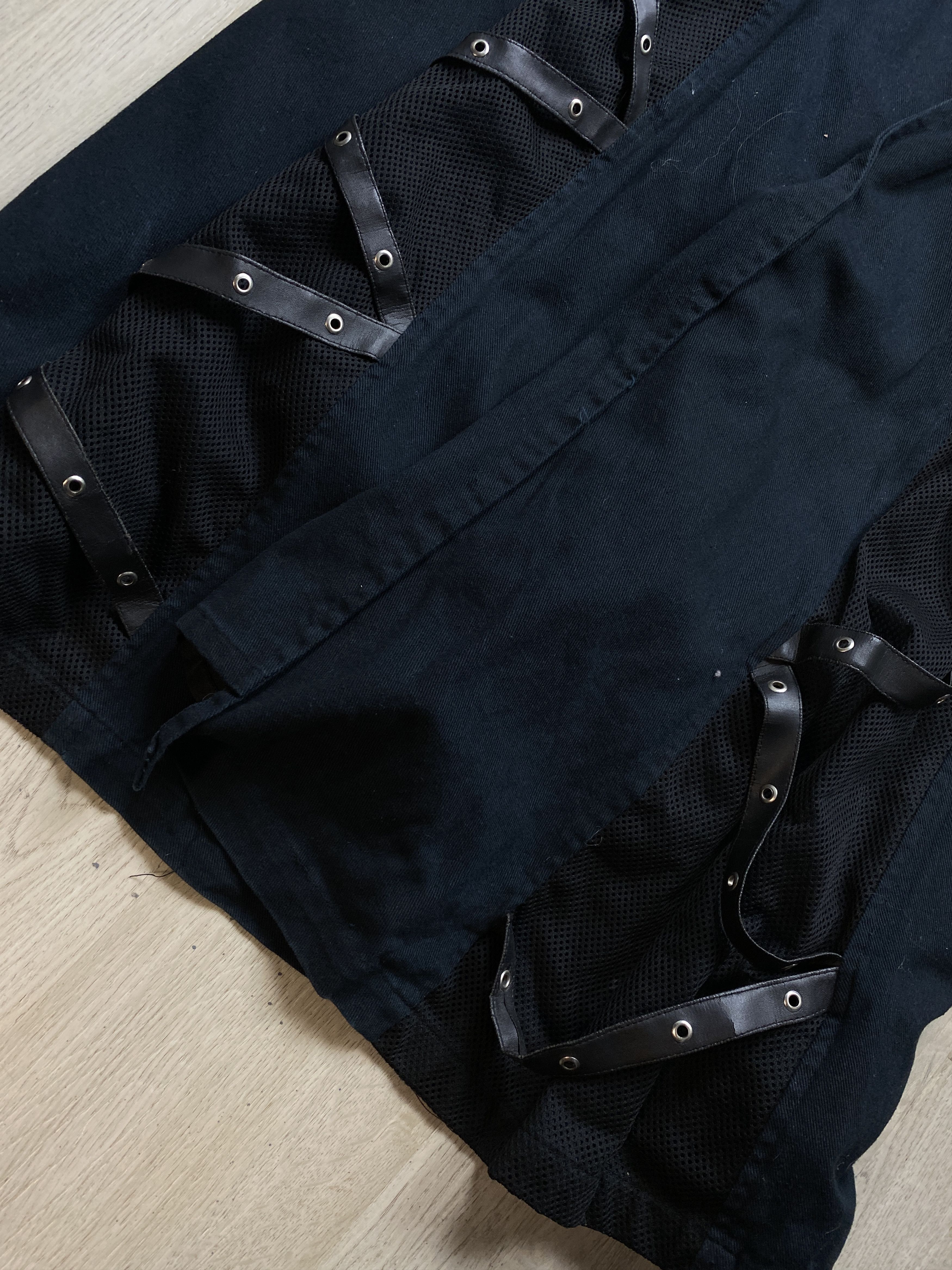 Seditionaries S.D.L. Rave Bondage Cyber Goth Trench Coat Y2K SDL Size US XL / EU 56 / 4 - 4 Thumbnail