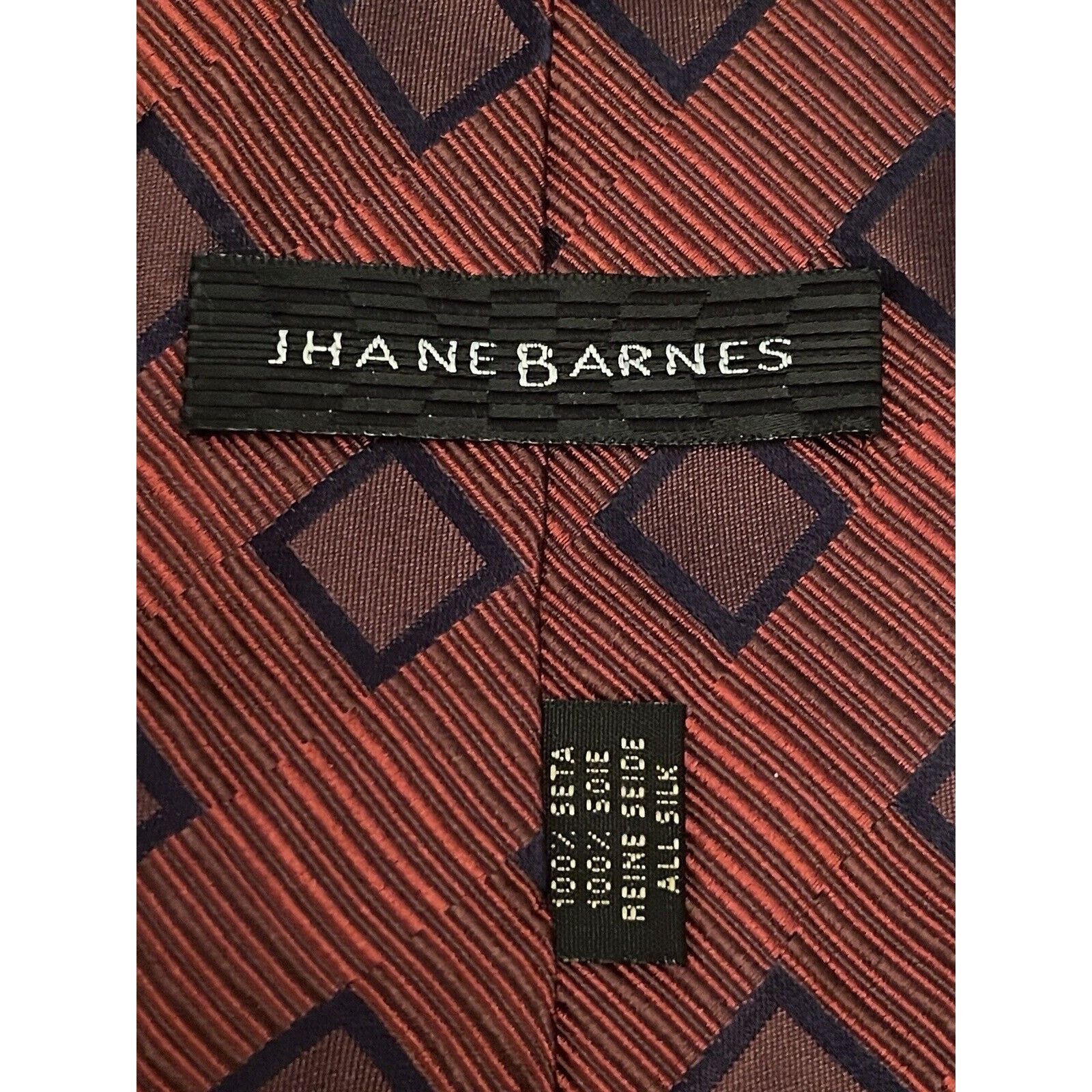 Jhane Barnes Jhane Barnes Hand Made 100% Silk Made In Italy Size ONE SIZE - 8 Thumbnail