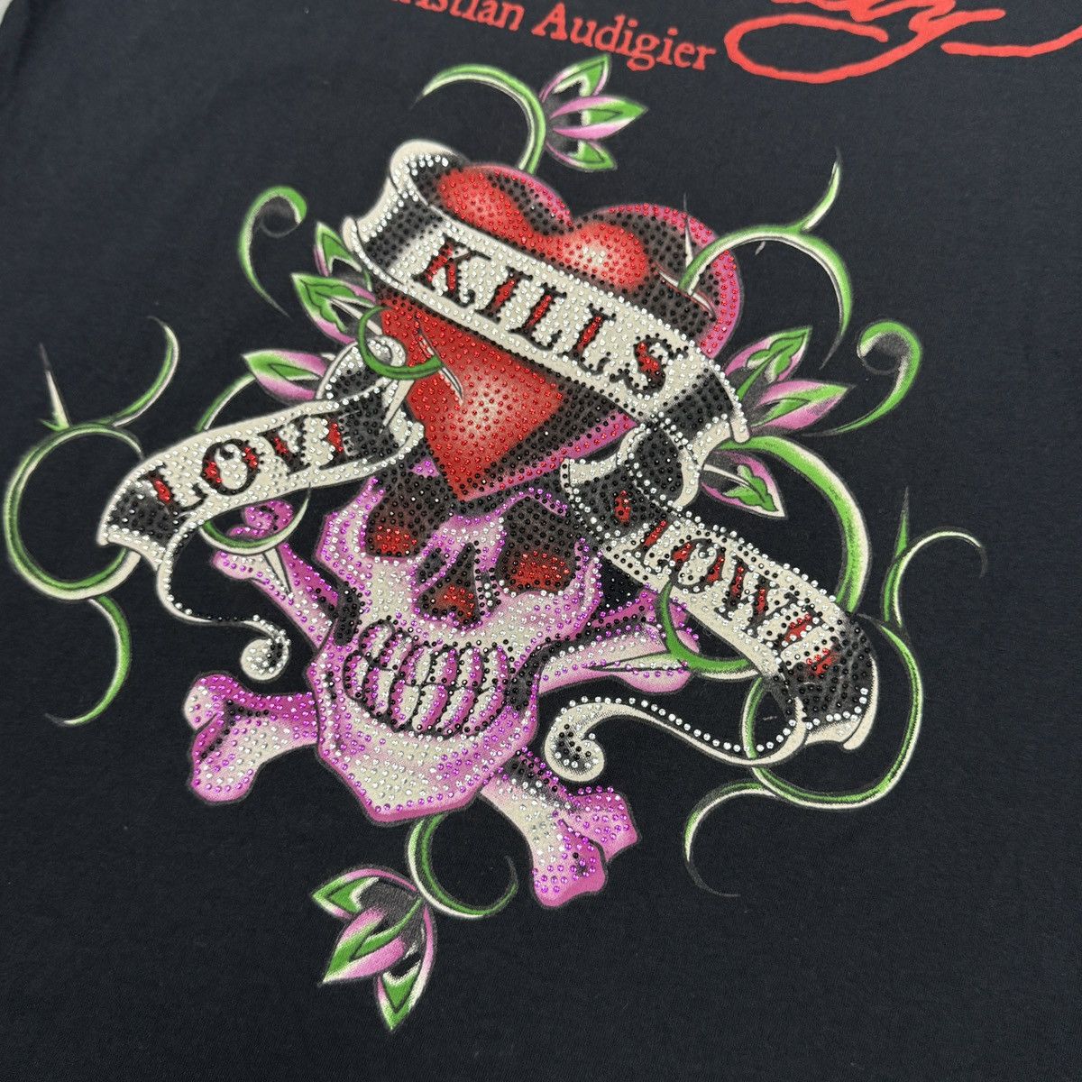 Christian Audigier × Ed Hardy Ed Hardy by Christian Audigier Women T-Shirt Size L Size L / US 10 / IT 46 - 5 Thumbnail