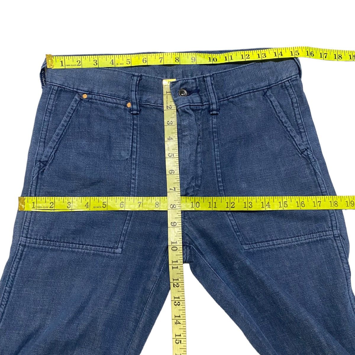 45rpm 45rpm Denim Flare Fatigue Pant Size 29" - 19 Thumbnail