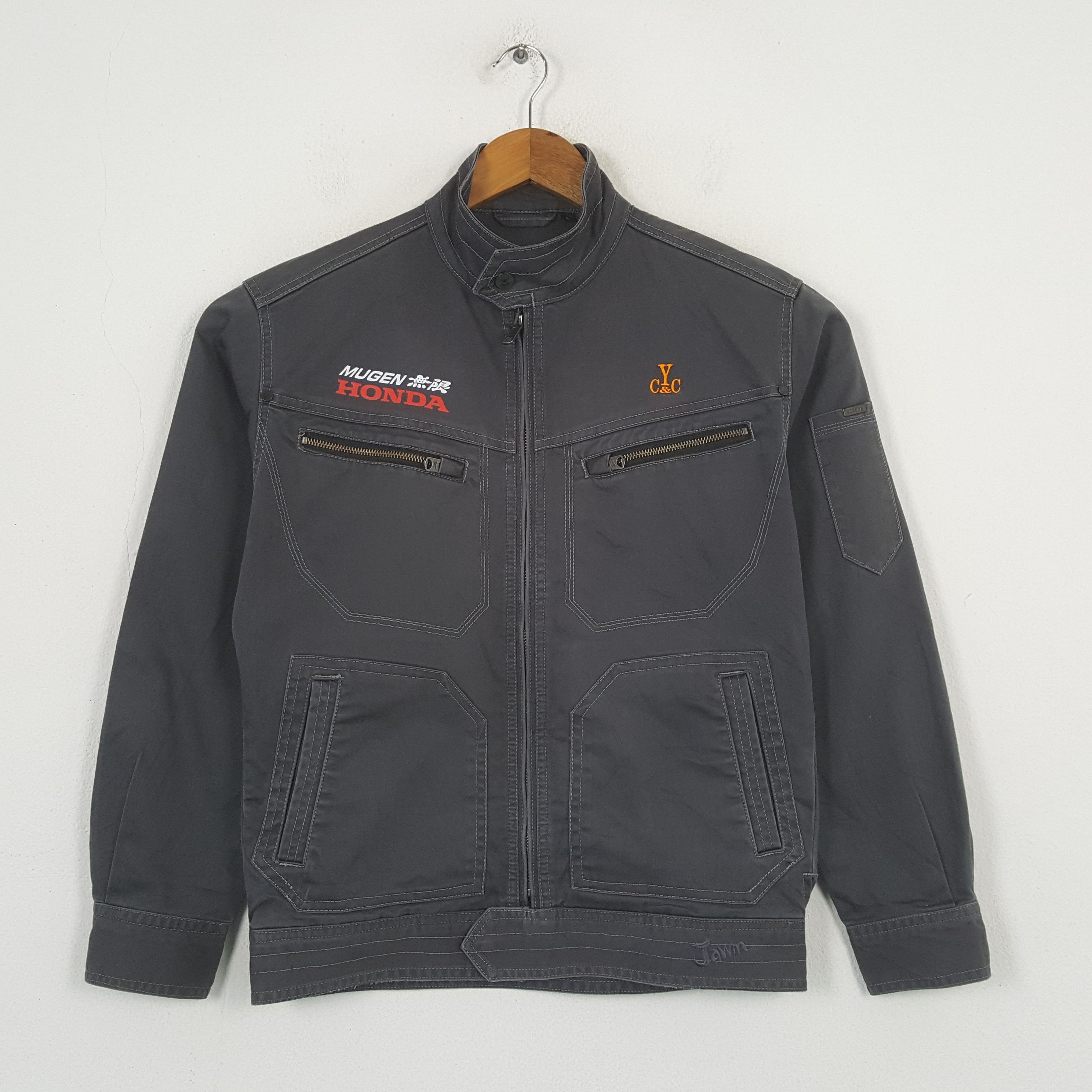 Japanese Brand × Vintage Vintage MUGEN HONDA Racing Team Custom Jacket C289N20 Size US M / EU 48-50 / 2 - 3 Thumbnail
