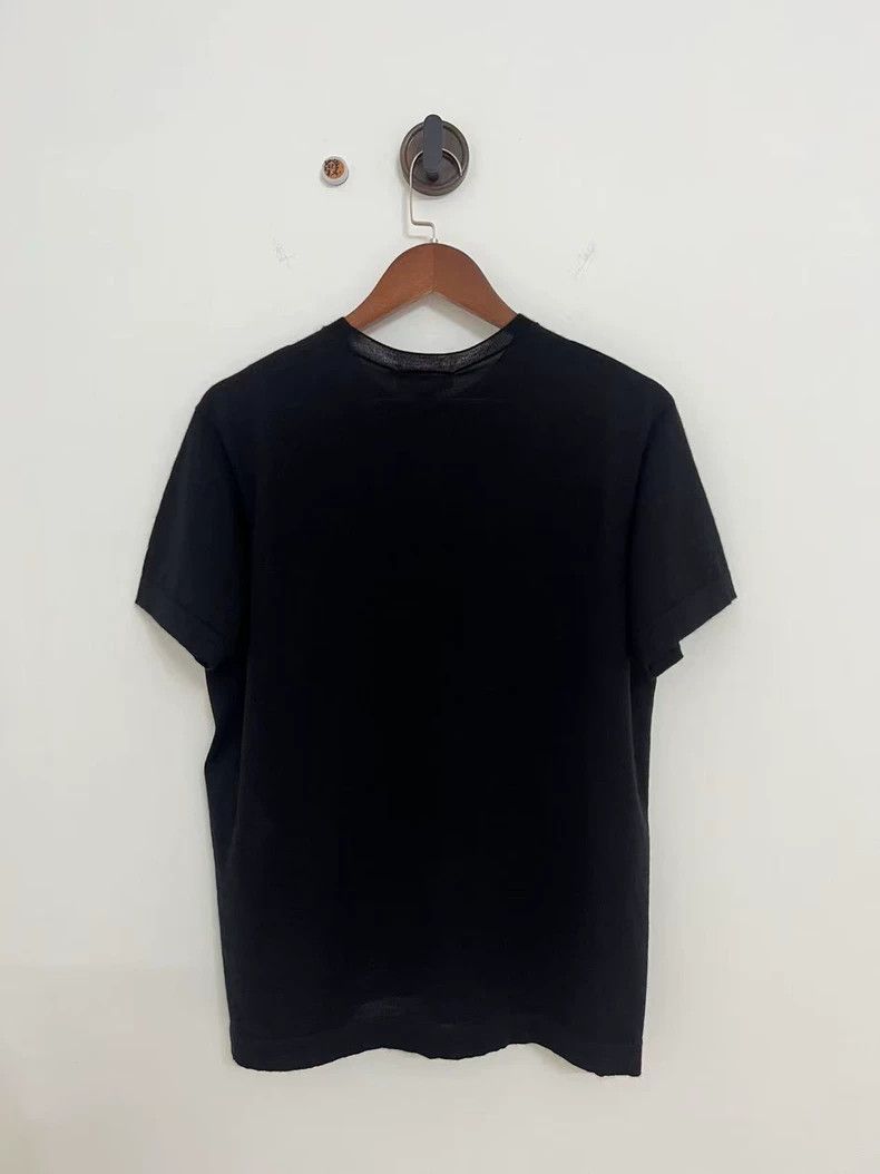 Louis Vuitton Louis Vuitton 25 Newest Black Embroidered Knit Short Sleev Size US XL / EU 56 / 4 - 2 Thumbnail