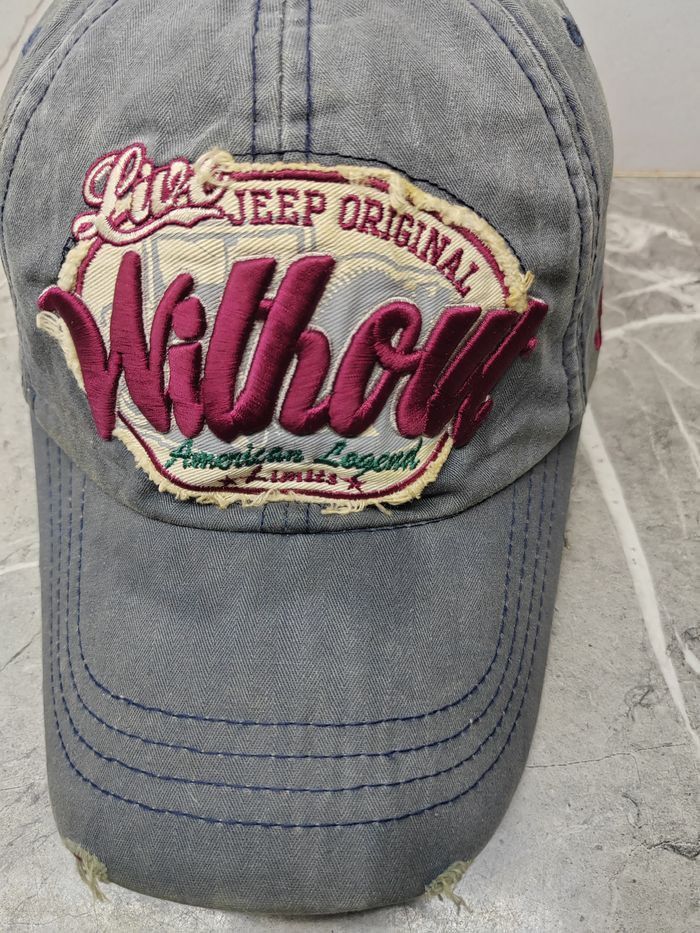Jeep Vintage JEEP Distressed Style Cap Hat Size ONE SIZE - 3 Thumbnail