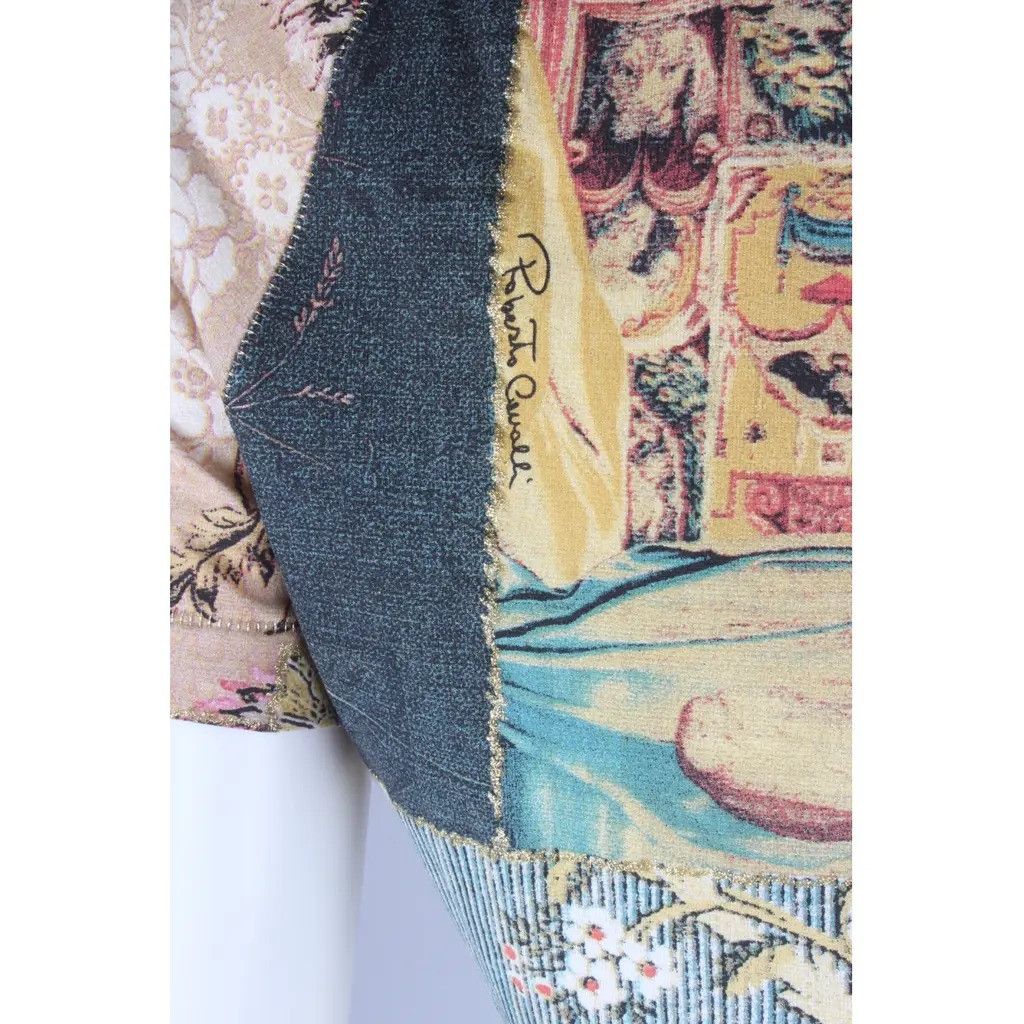 Roberto Cavalli Top Vintage Roberto Cavalli - Rare et Recherché Size M / US 6-8 / IT 42-44 - 10 Thumbnail