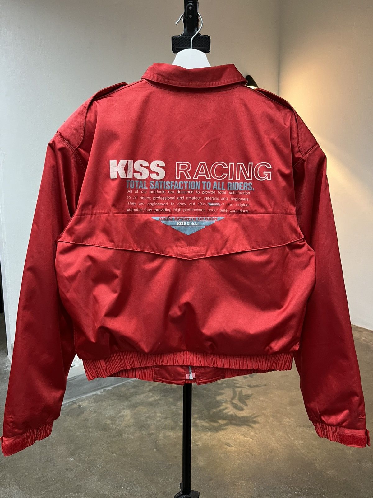 Other Vintage KISS Racing Team Nylon Jacket Red Proto AW:02 RL Size US XXL / EU 58 / 5 - 2 Thumbnail