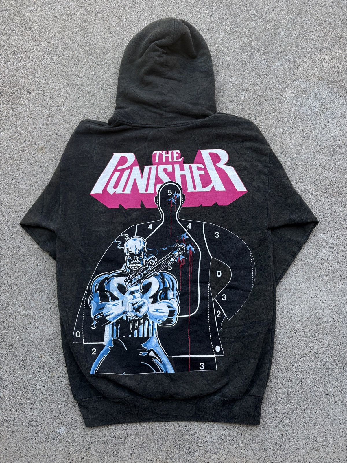 Warren Lotas X MARVEL “Punisher” Russell Camo Hoodie Size M