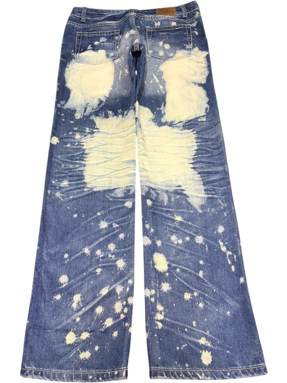 Ksubi Vintage Japanese Brand Bleached Distressed Jeans Size 30" / US 8 / IT 44 - 2 Thumbnail
