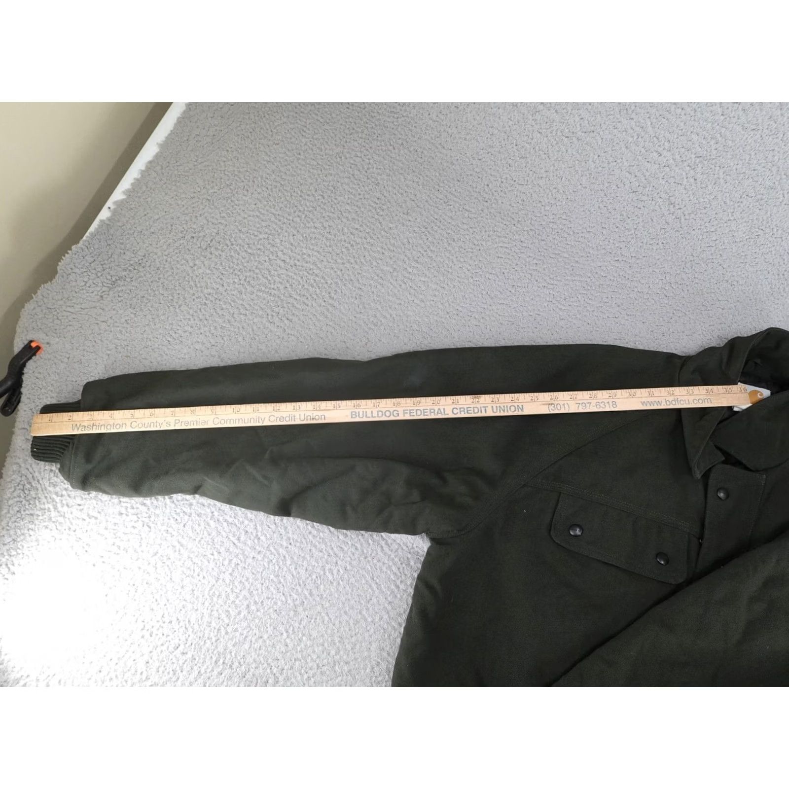 Carhartt VINTAGE Carhartt Jacket Mens L Green Quilted Lined Canvas Workwear Outdoor Coat Size US L / EU 52-54 / 3 - 7 Thumbnail