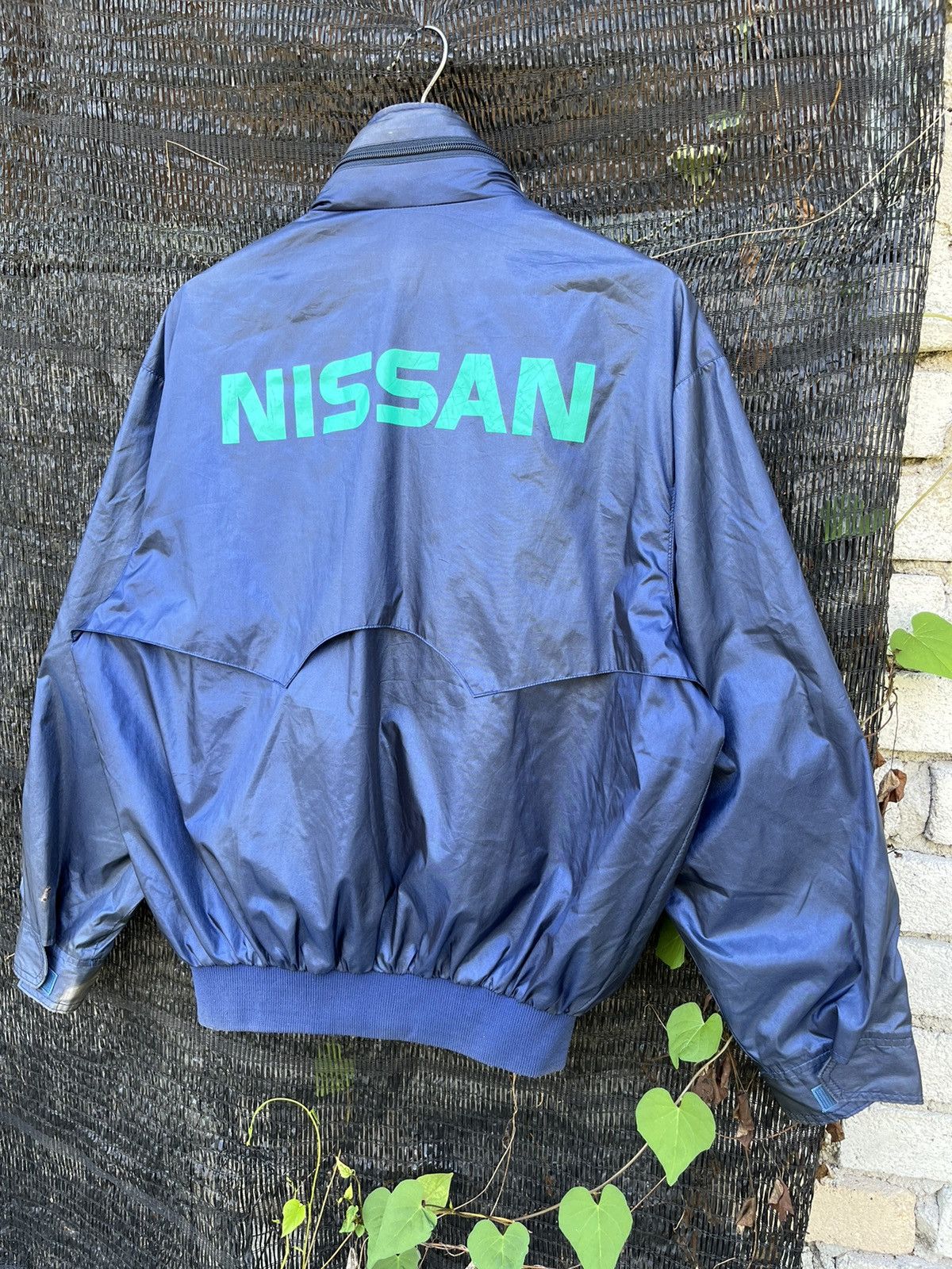 Formula 1 × Japanese Brand × Nissan 🔥Vintage Nissan Zipper Racing Jacket 90s Size US XL / EU 56 / 4 - 2 Thumbnail