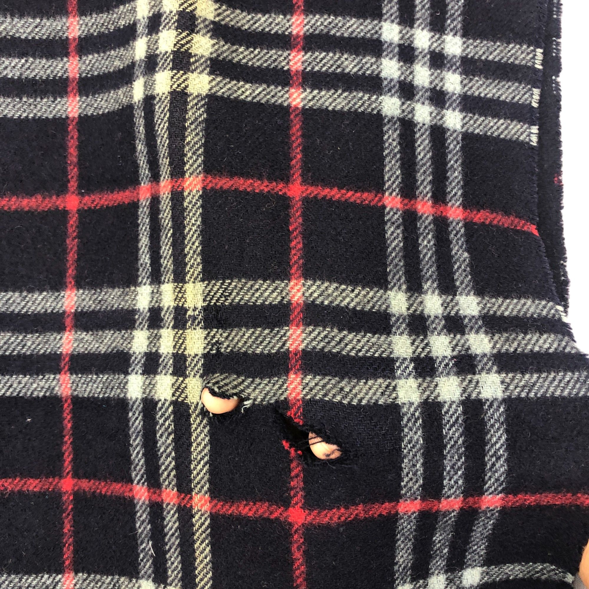 Burberry Vintage Burberry Scarf Muffler Wool Nova Check Scarves Size ONE SIZE - 6 Thumbnail