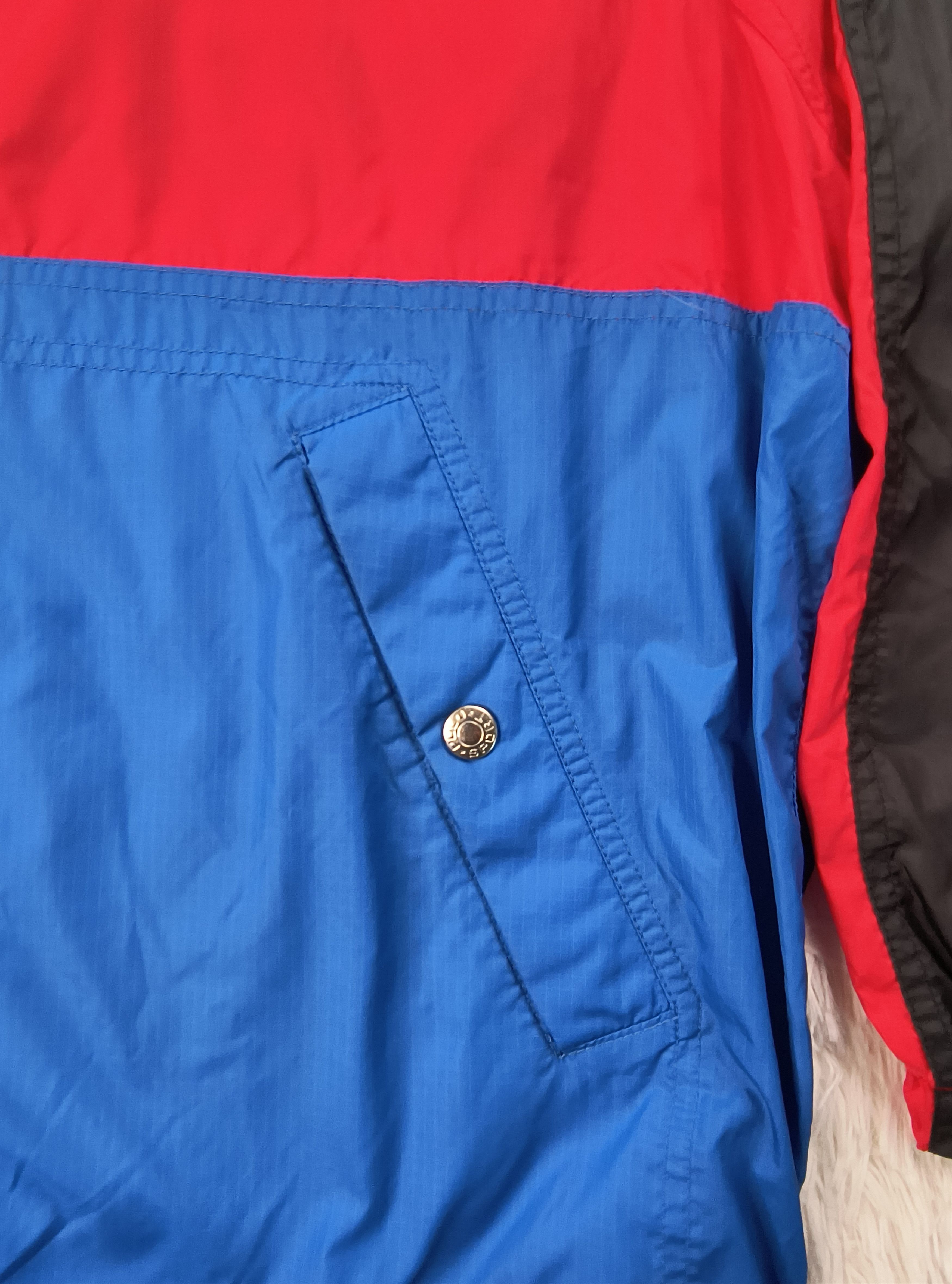 Polo Ralph Lauren Vintage Polo Sport Ralph Lauren big flag windbreaker jacket Size US L / EU 52-54 / 3 - 2 Thumbnail