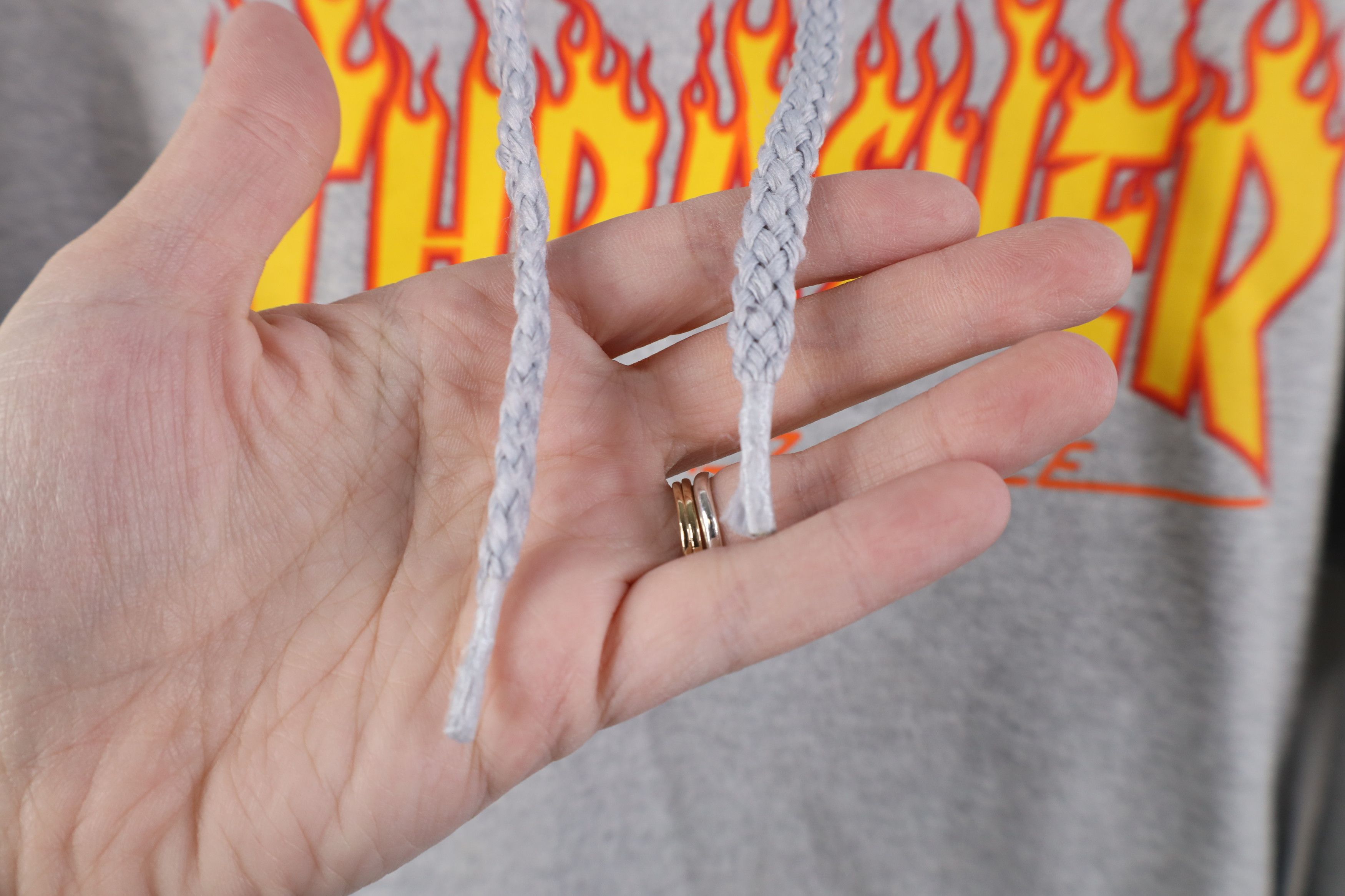 Thrasher Vintage Y2K Thrasher Magazine Skateboarding Fire Hoodie Size US S / EU 44-46 / 1 - 4 Thumbnail