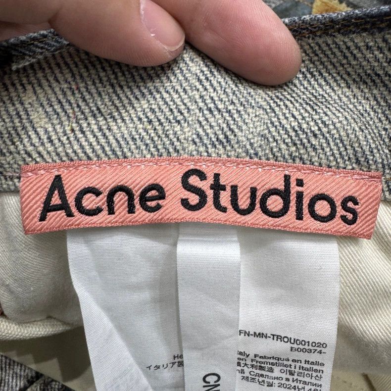 Acne Studios acne studios3d printed jeans 2503-Nextarrow Size US 34 / EU 50 - 3 Thumbnail