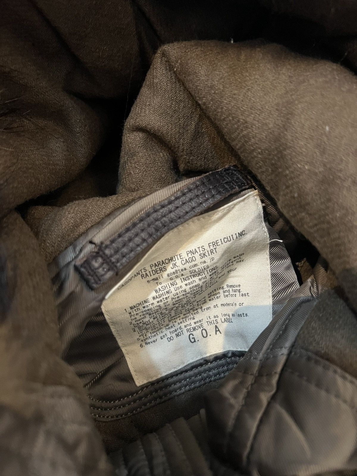 If Six Was Nine × Japanese Brand × Le Grande Bleu (L.G.B.) G.O.A Raccoon Fur Military Jacket With Gloves Size US M / EU 48-50 / 2 - 9 Thumbnail