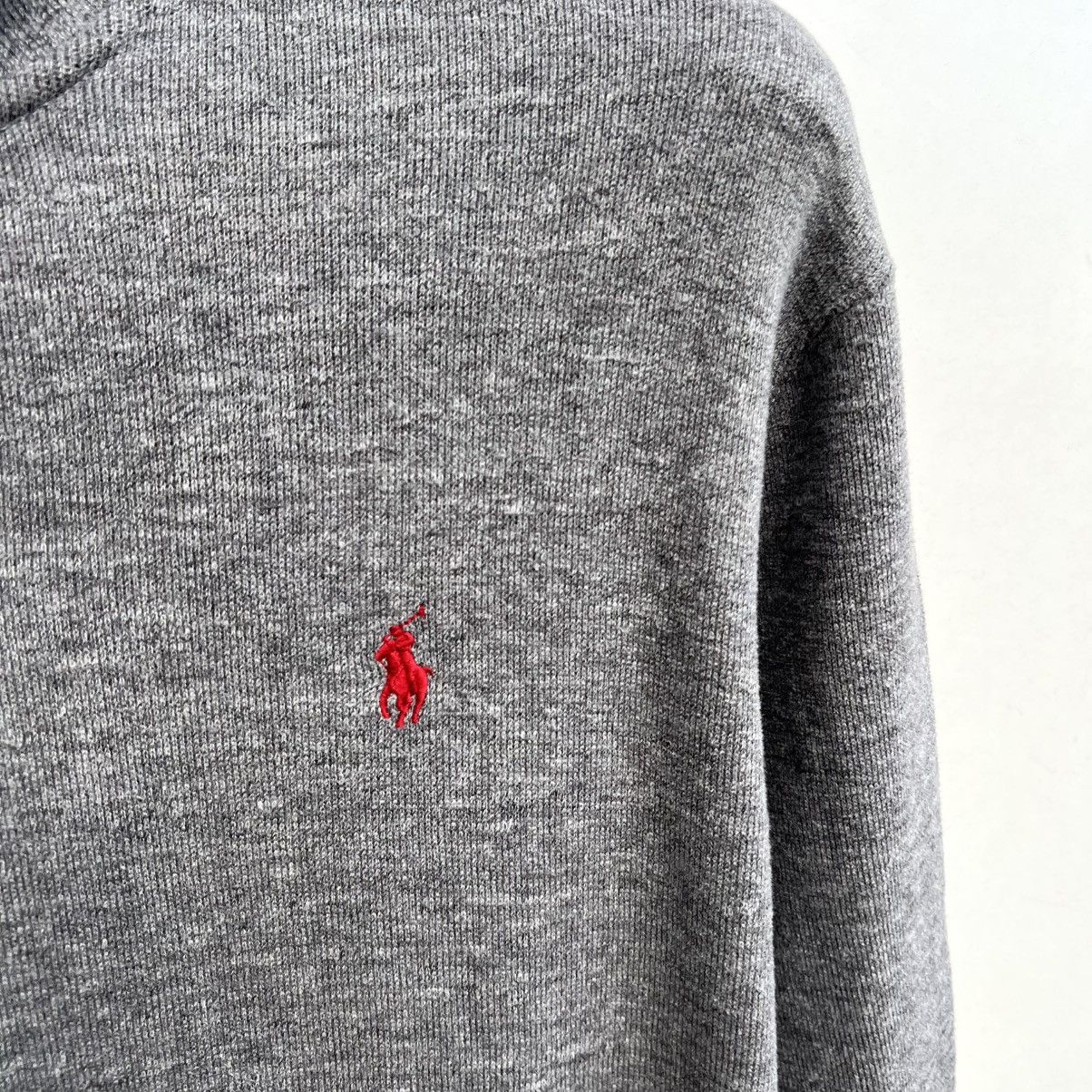 Polo Ralph Lauren Polo Ralph Lauren 1/4 zip hoodie sweater vintage Size US XL / EU 56 / 4 - 2 Thumbnail