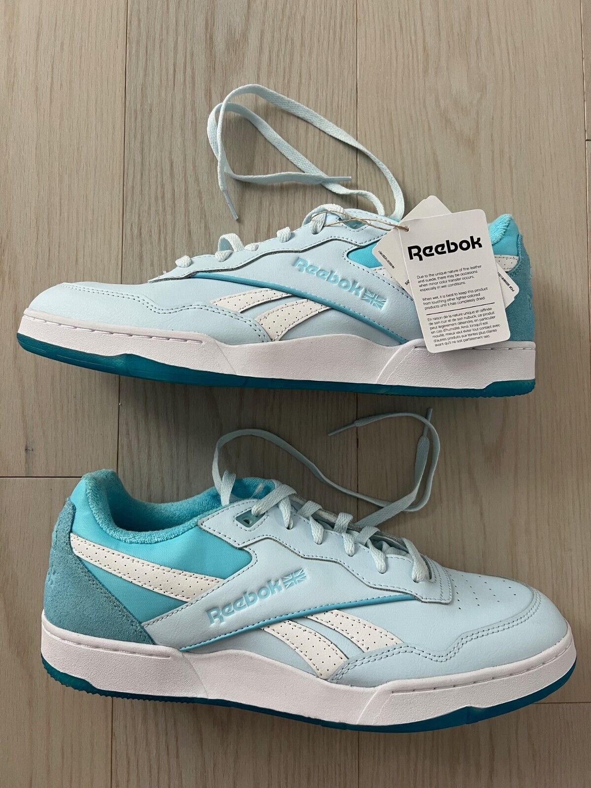 Reebok Reebok BB 4000 II Basketball Sneakers Glass Blue ( 12 ) Size US 12 / EU 45 - 2 Thumbnail